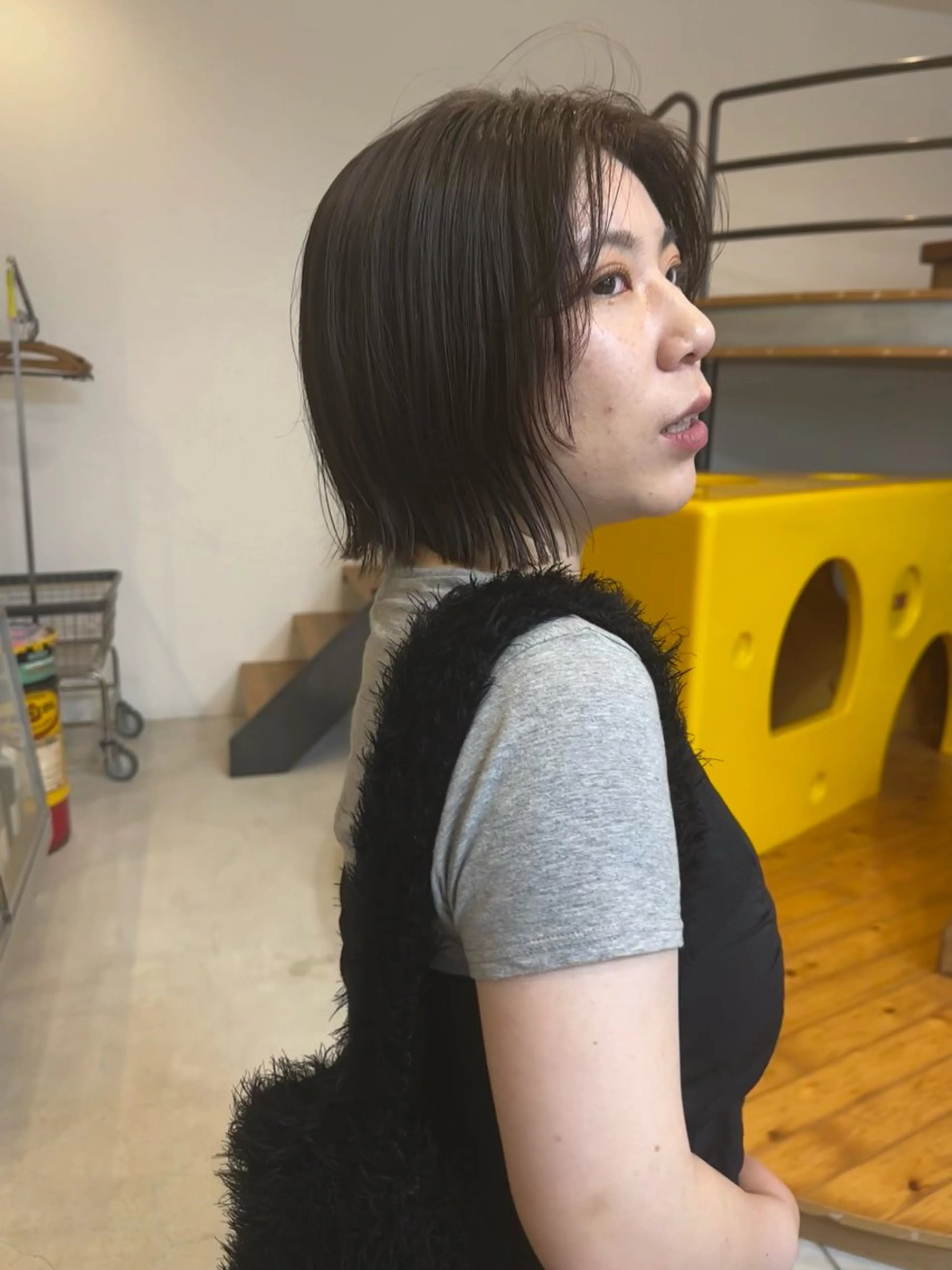 ショート ボブ Salt所属・【Salt】 ミオリのヘアスタイル