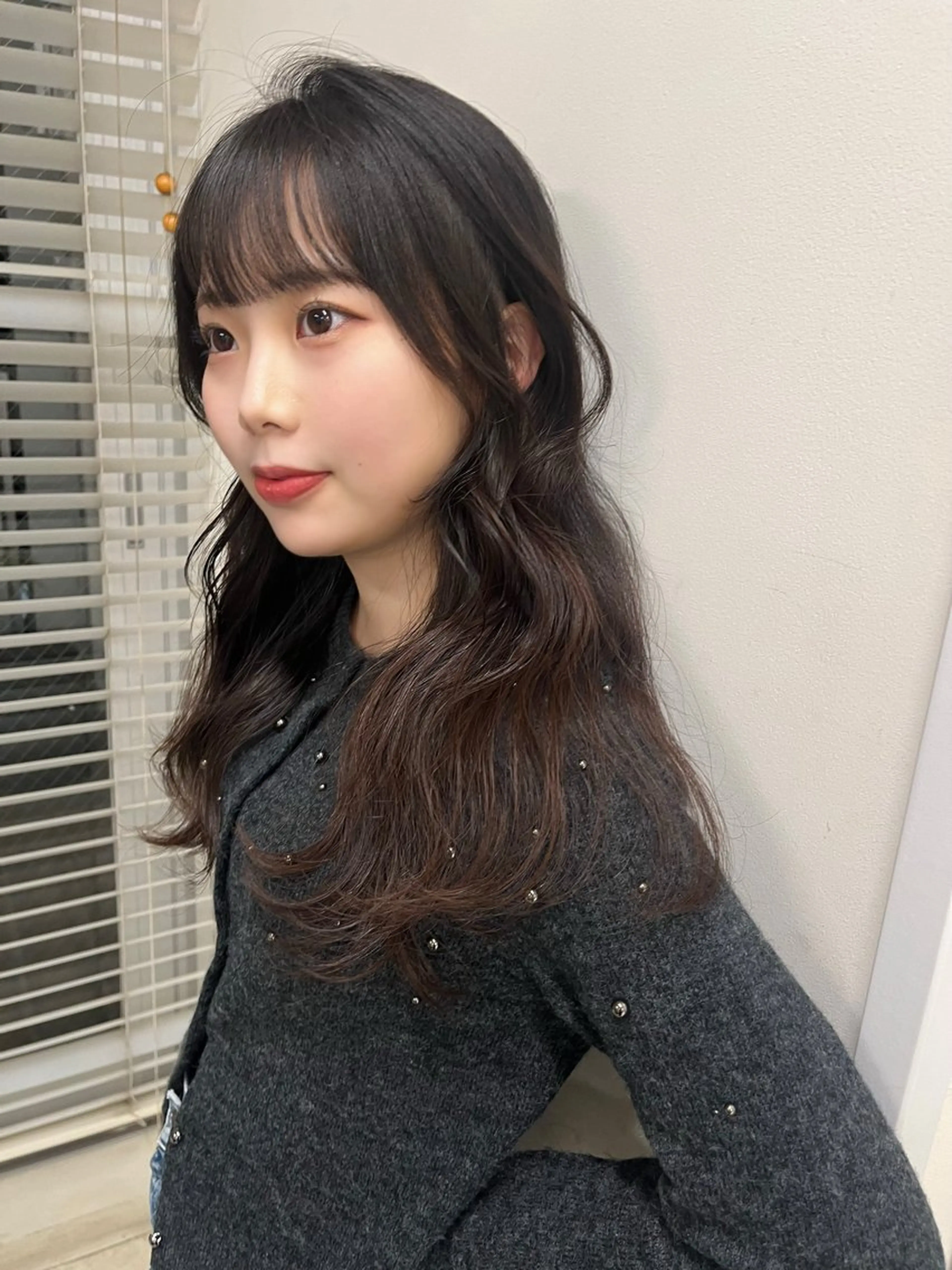 ロング カラー カット ヘアカラー kchiara所属・yura /レイヤーカットのヘアスタイル