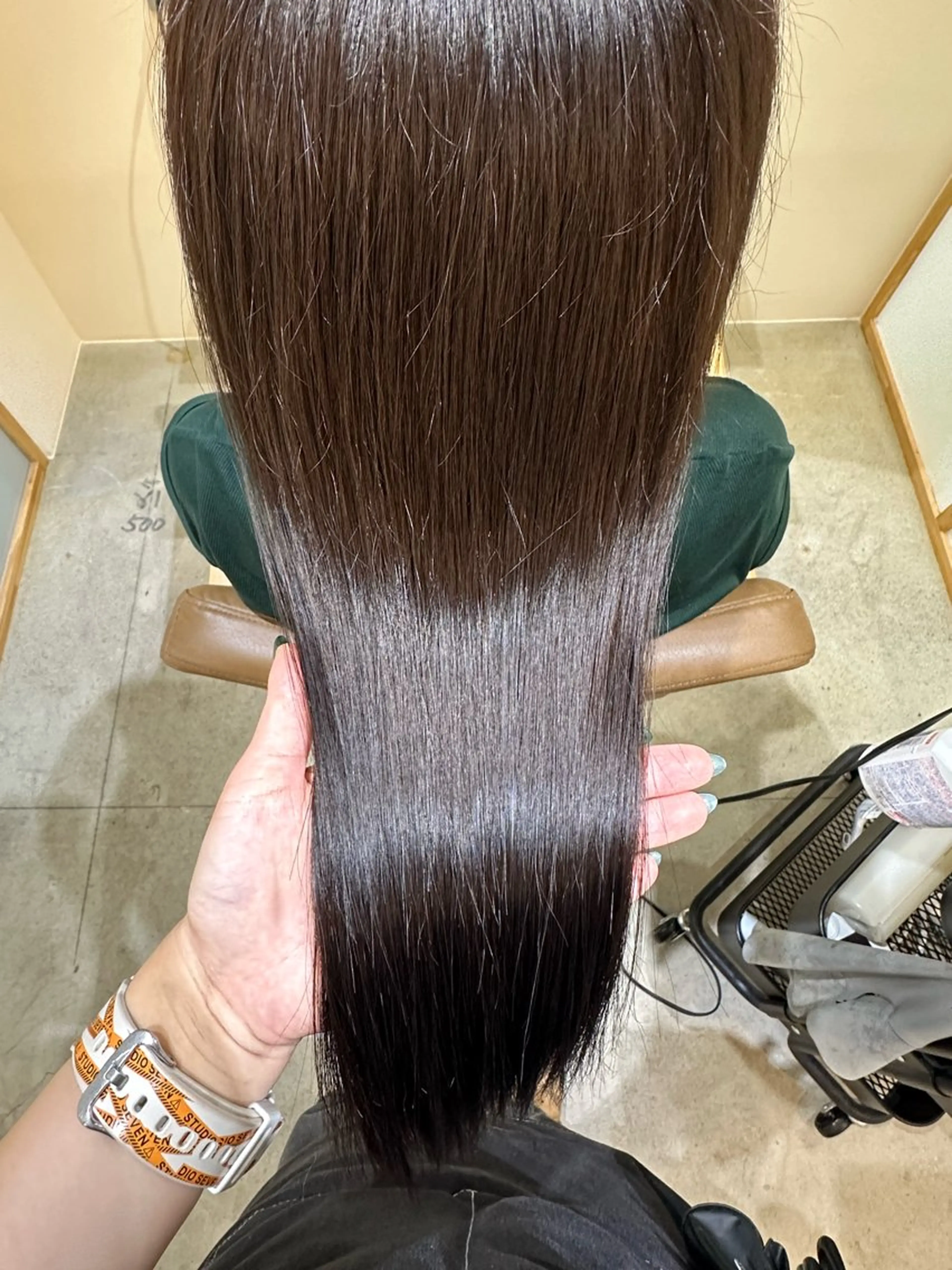 ロング ヘアカラー トリートメント Zina川口店所属・౨ৎ︎Zina 川口 KIRARI౨ৎのヘアスタイル