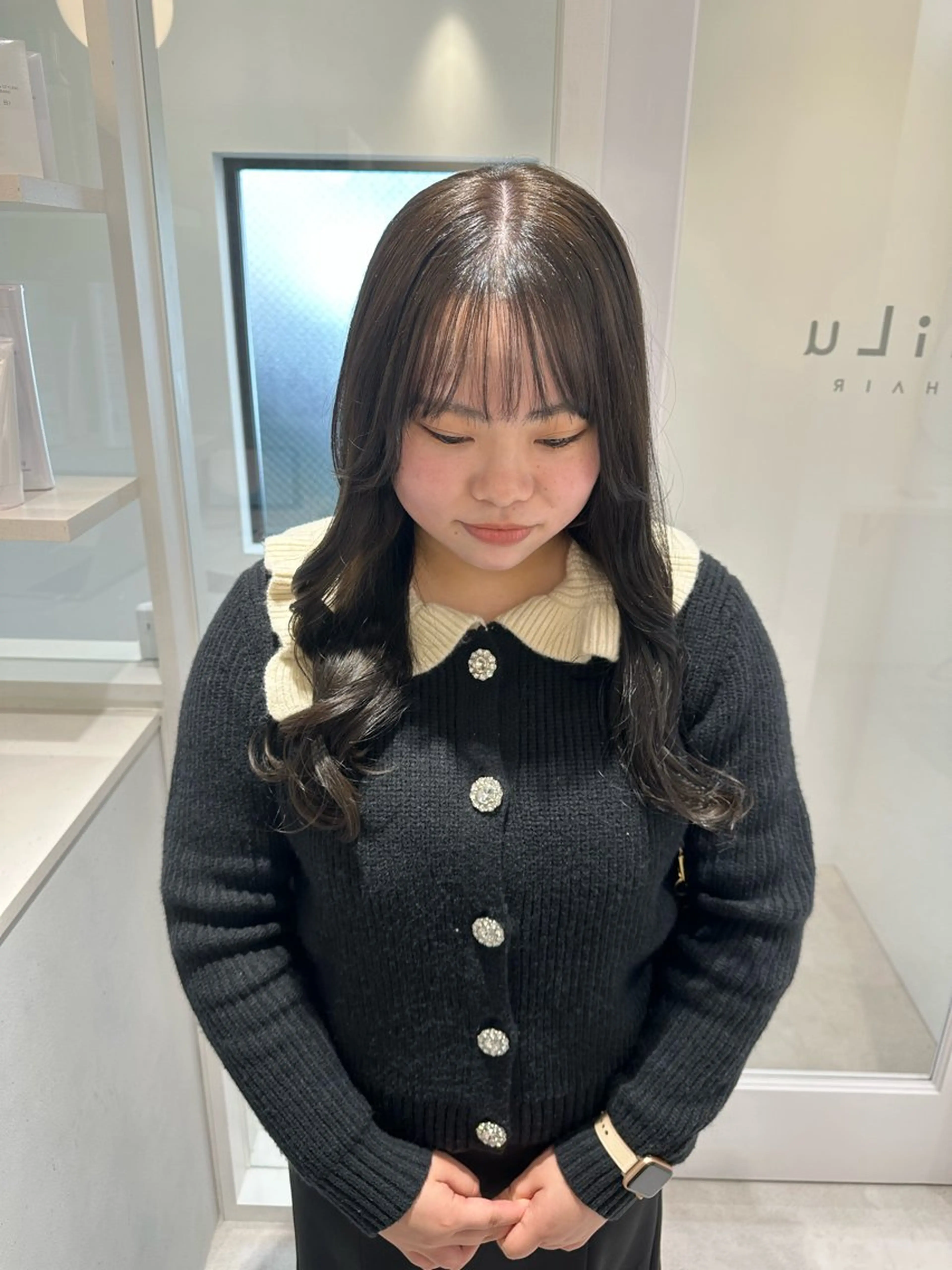 ロング カラー パーマ お洒落パーマ/ 艶カラー/michiのヘアスタイル