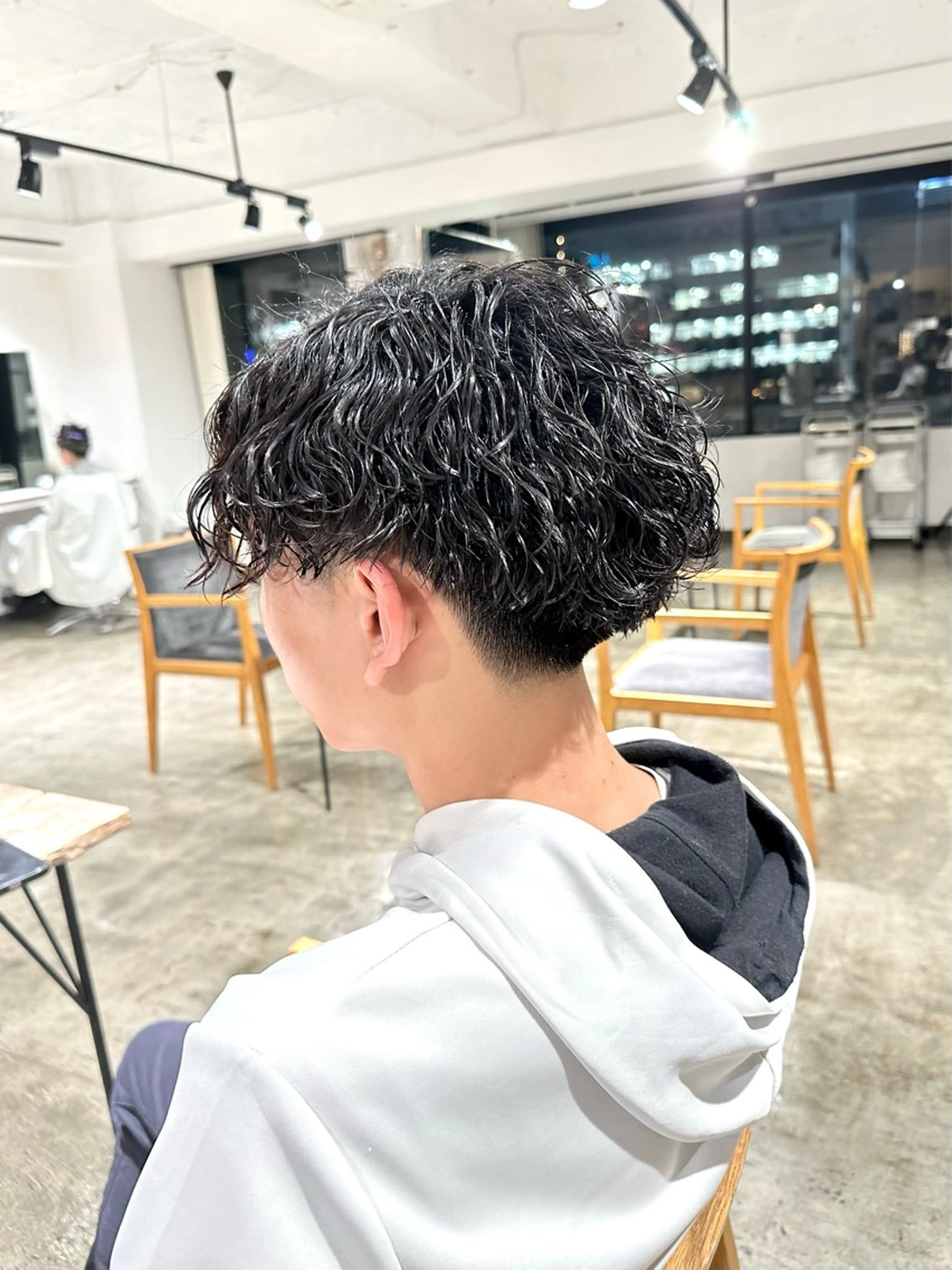 メンズ マッシュ メンズパーマ 波巻きパーマ 骨格補正施術/メンズ 専門美容師/YUYAのヘアスタイル