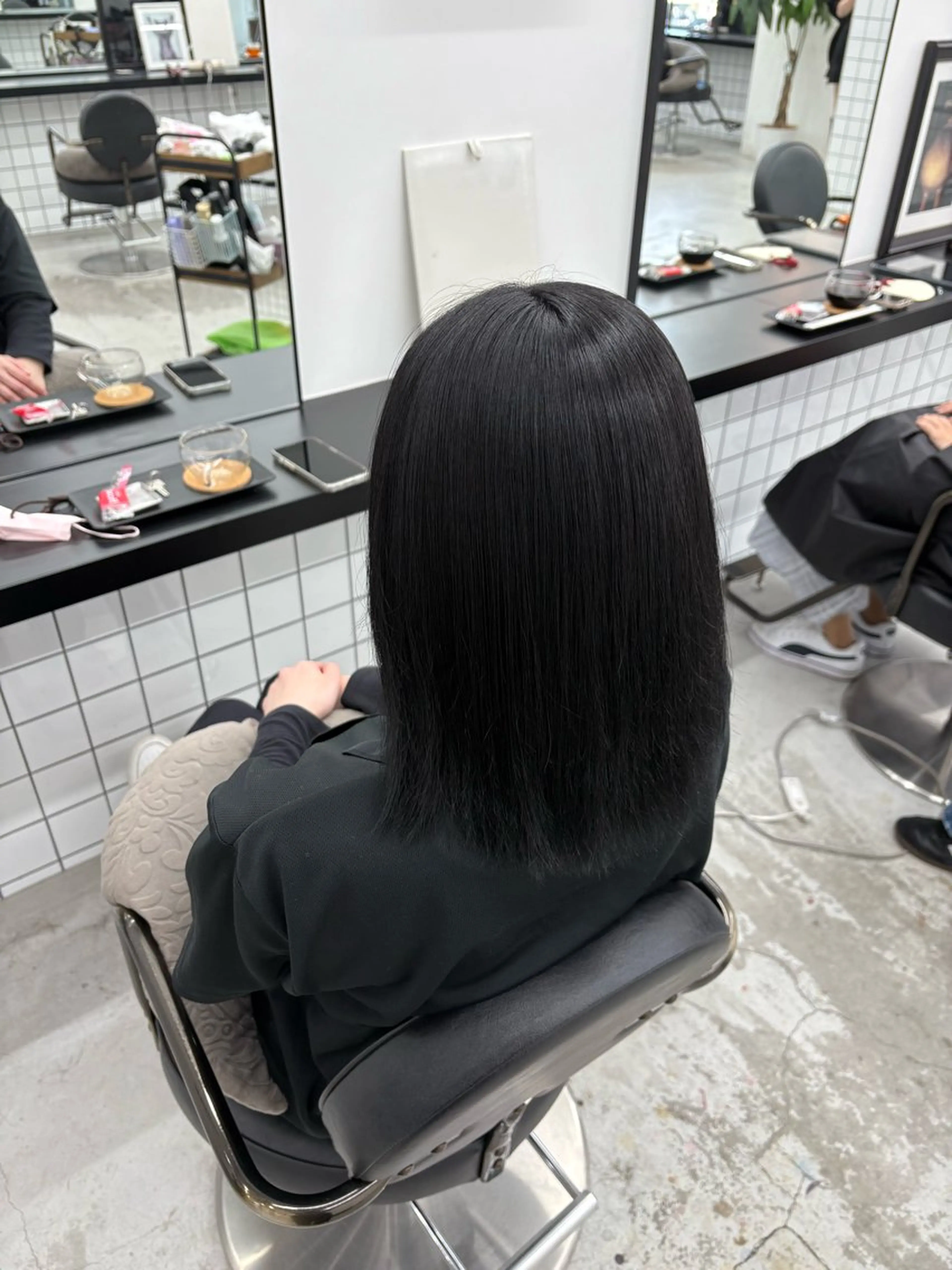 ミディアム カラー ヘアカラー トリートメント 🌟ゆりあ🌟 JILLSTUDIOのヘアスタイル