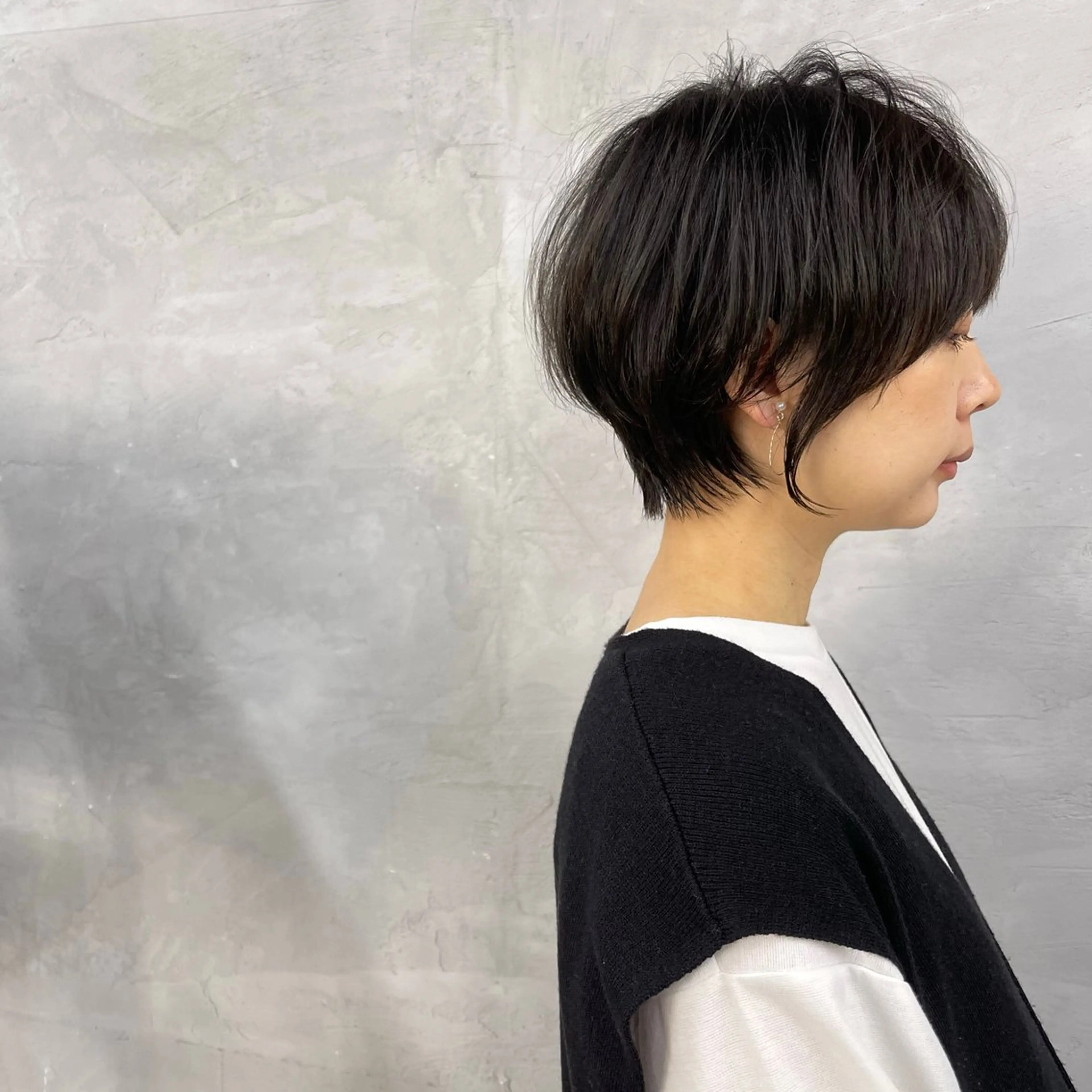 ショート カラー ショートボブ ボブ ショートヘア カット ヘアカラー トリートメント 田畑 智規のヘアスタイル