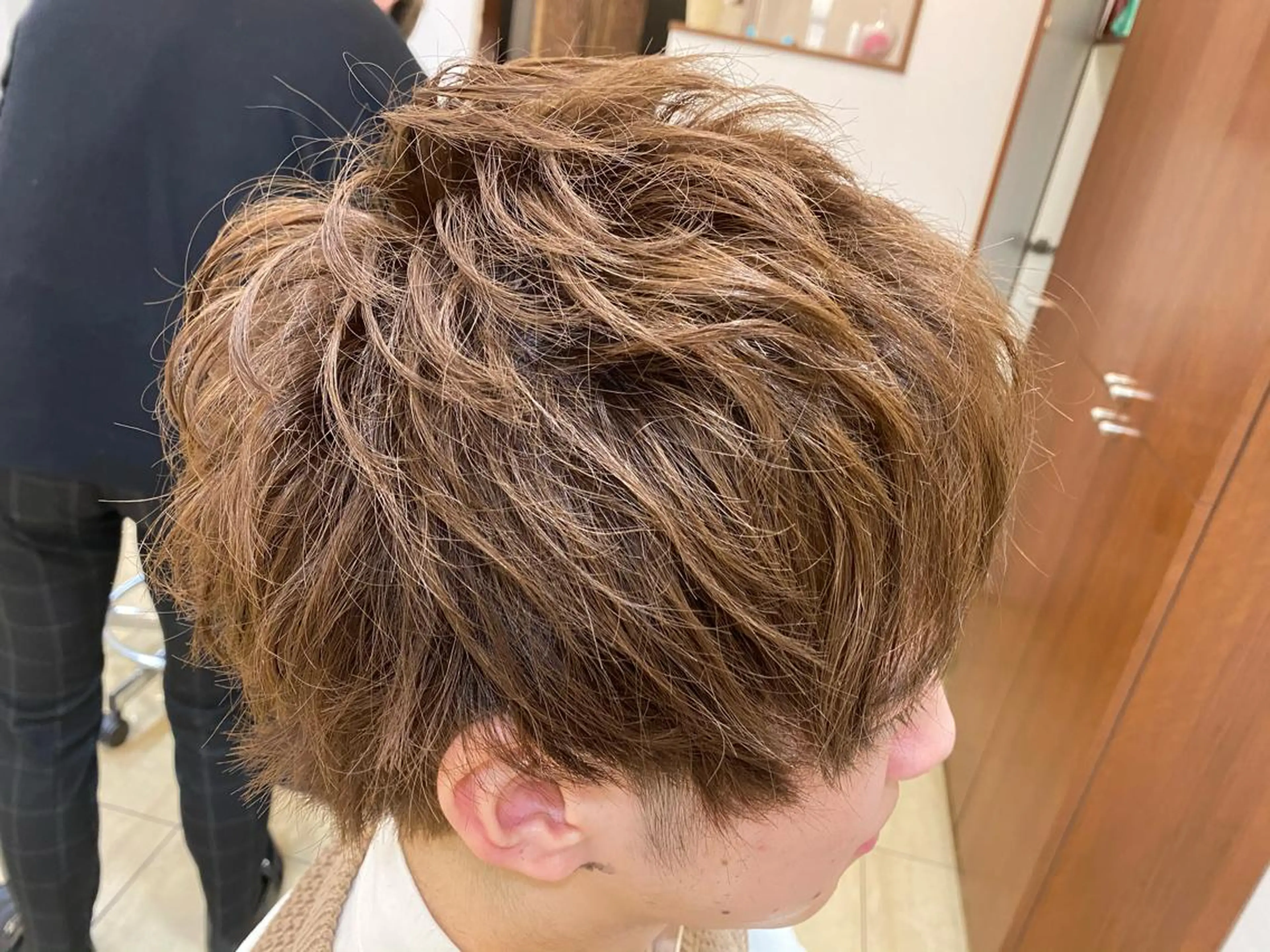 ショート メンズ マッシュ 刈り上げ フジサキ ハヤトのヘアスタイル
