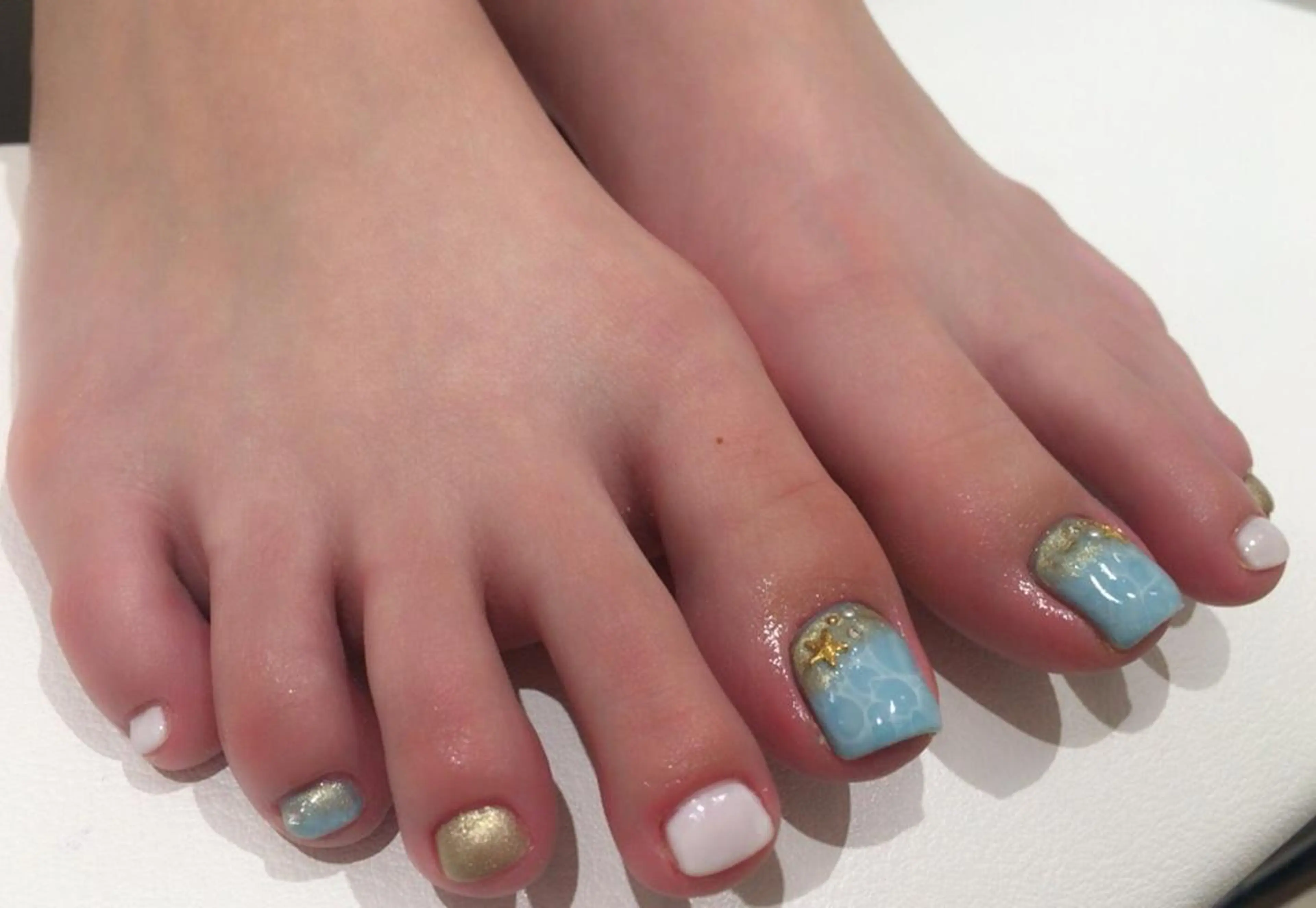 ネイル 夏ネイル 山藤 萌永のネイルデザイン