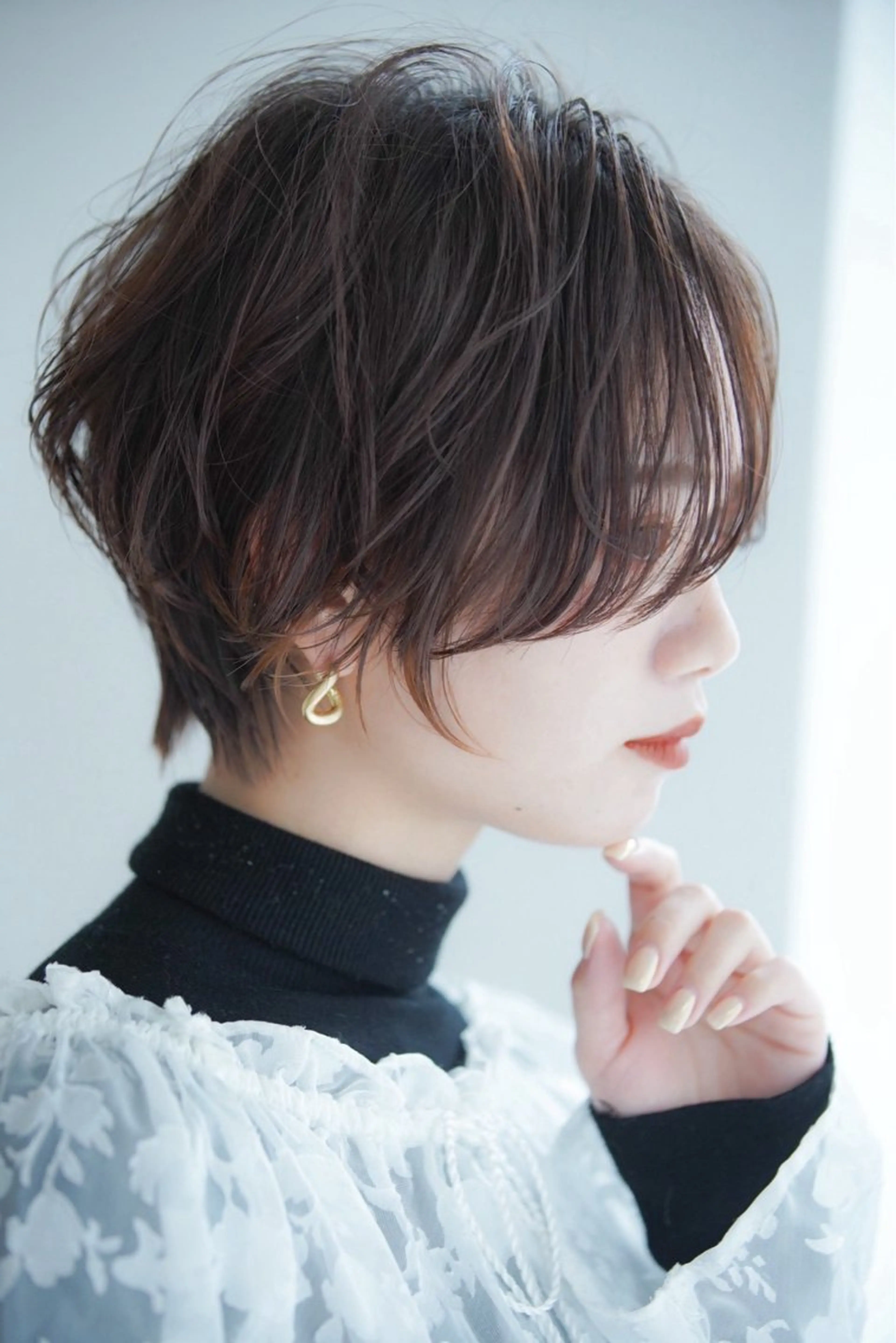 ショート サイトウ ユリコのヘアスタイル