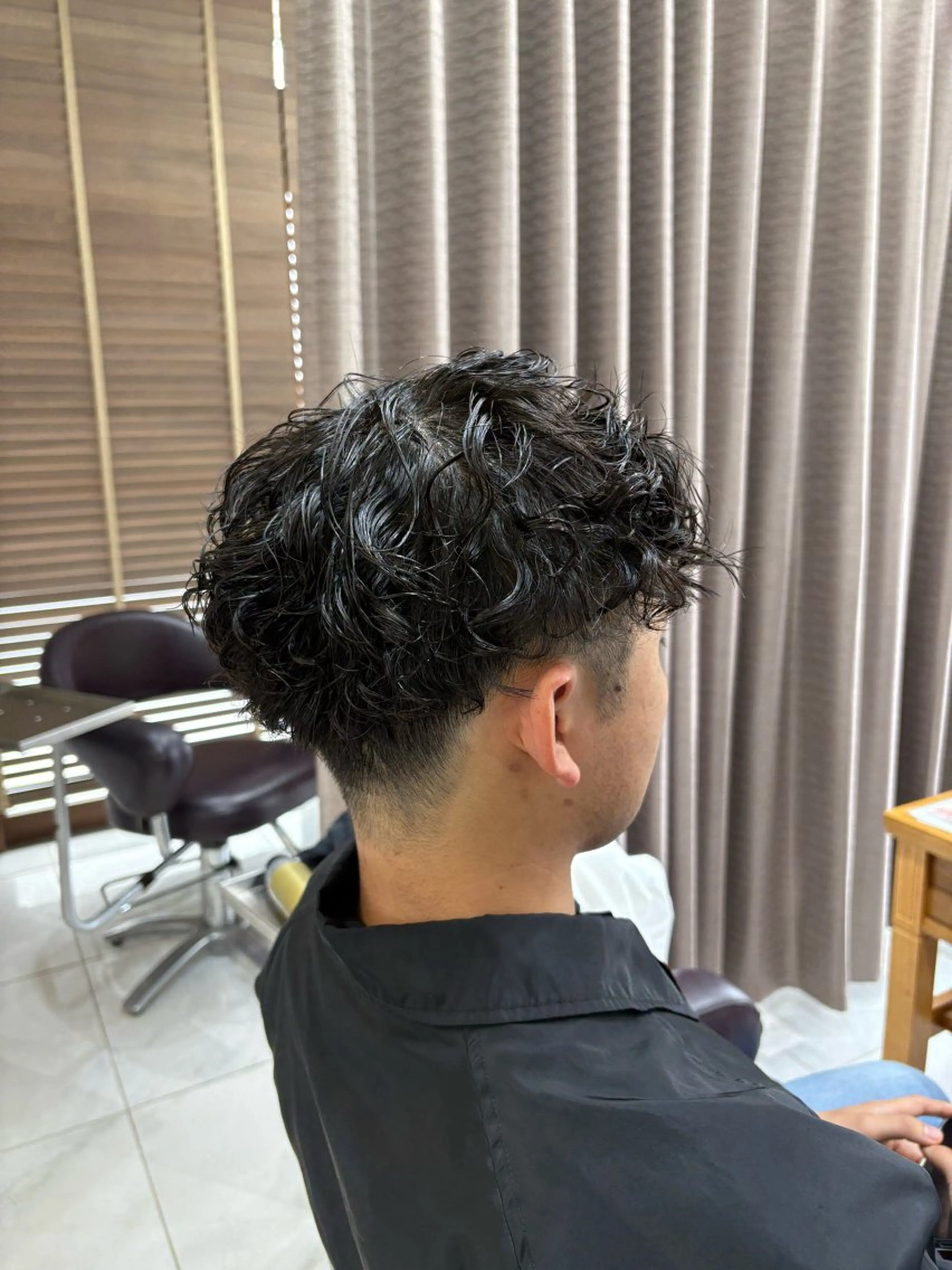 パーマ メンズ カット パーマ 【GRANDEUR】 RYUのヘアスタイル