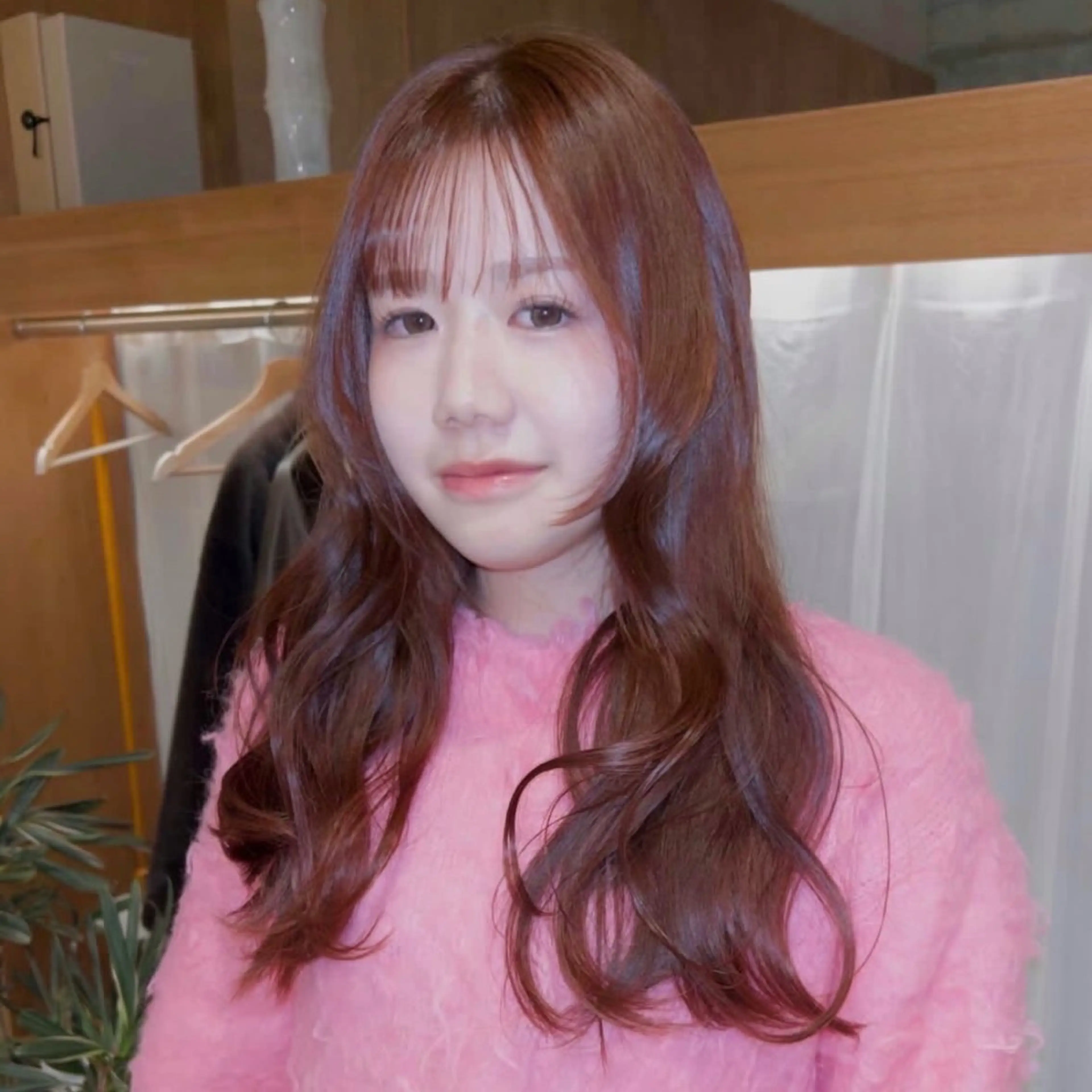 カラー オレンジ suzu /muku.のヘアスタイル