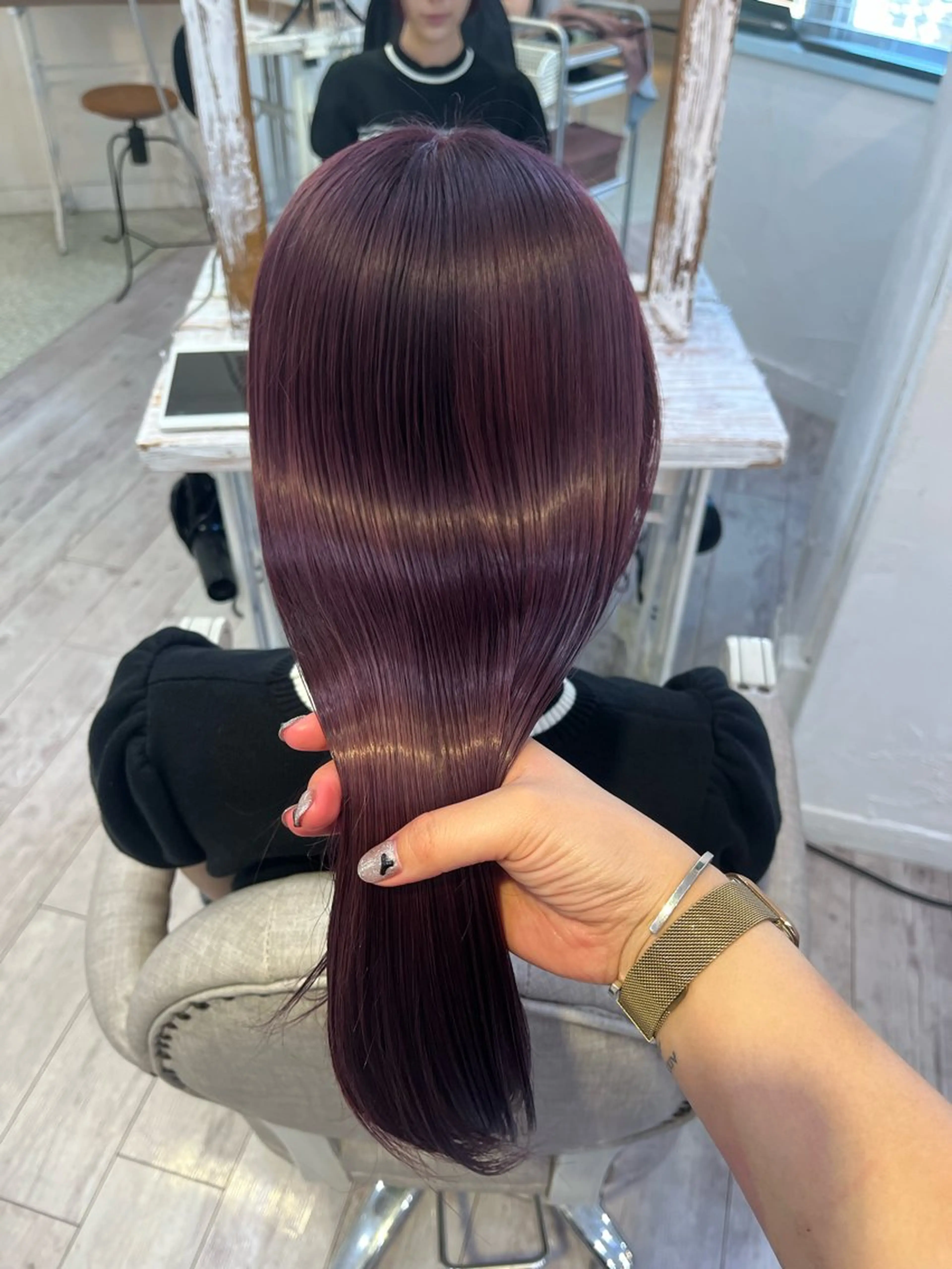 ロング カラー 💛ハイトーン💛 りむのヘアスタイル