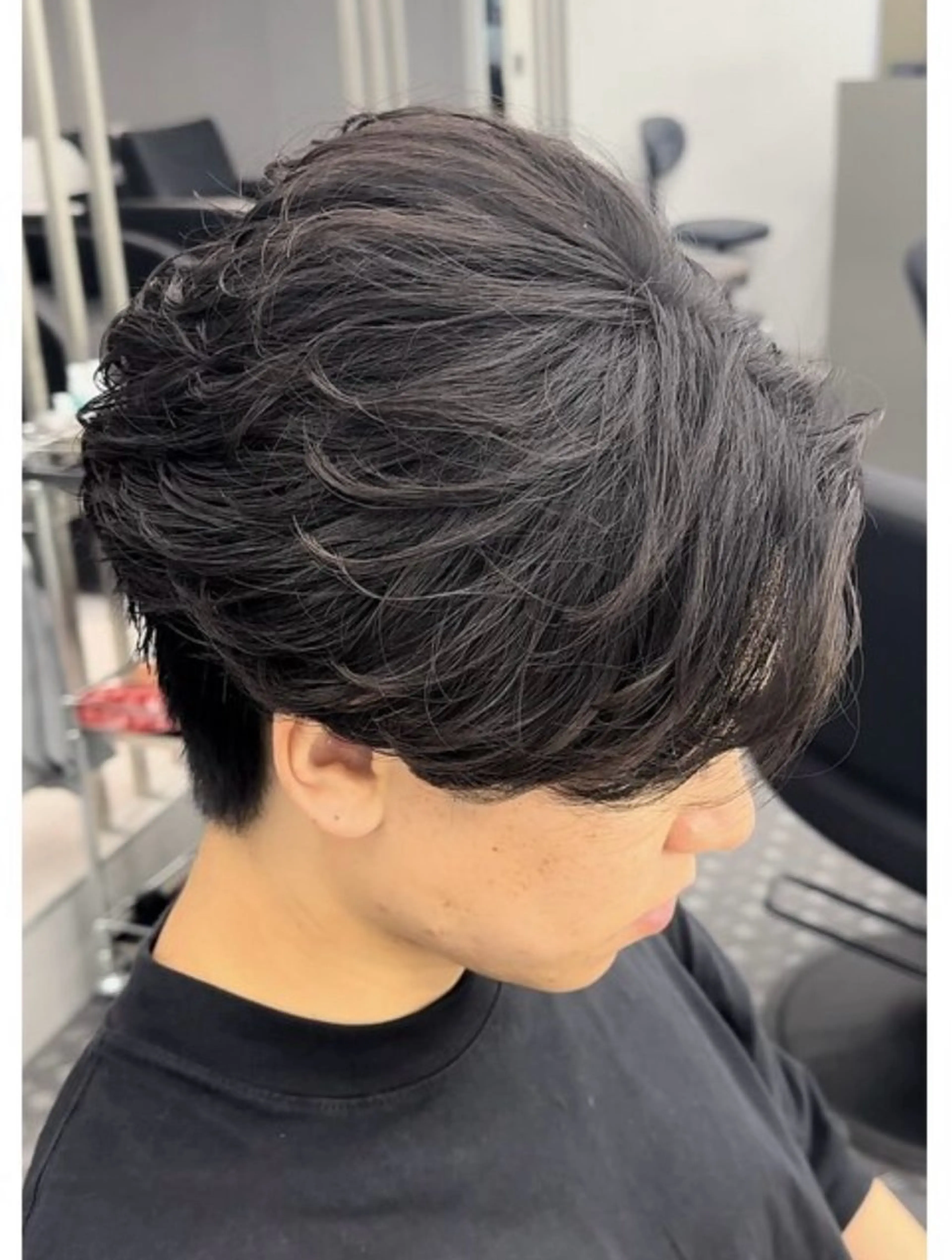 【ミニモ限定クーポン✨】カット＋フェザーパーマの写真