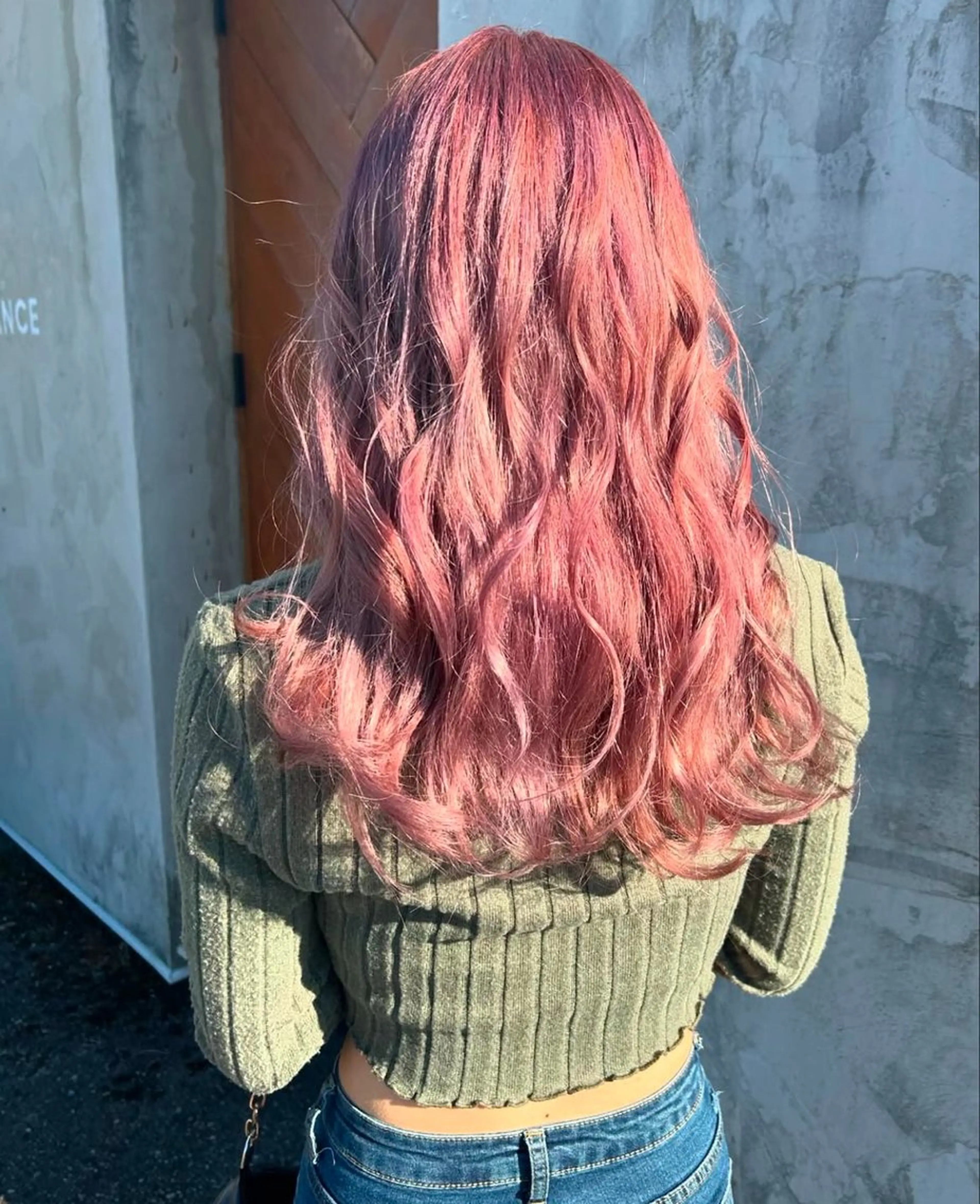 ミディアム カラー カット ヘアカラー トリートメント 伶風 /髪質改善ストレートのヘアスタイル