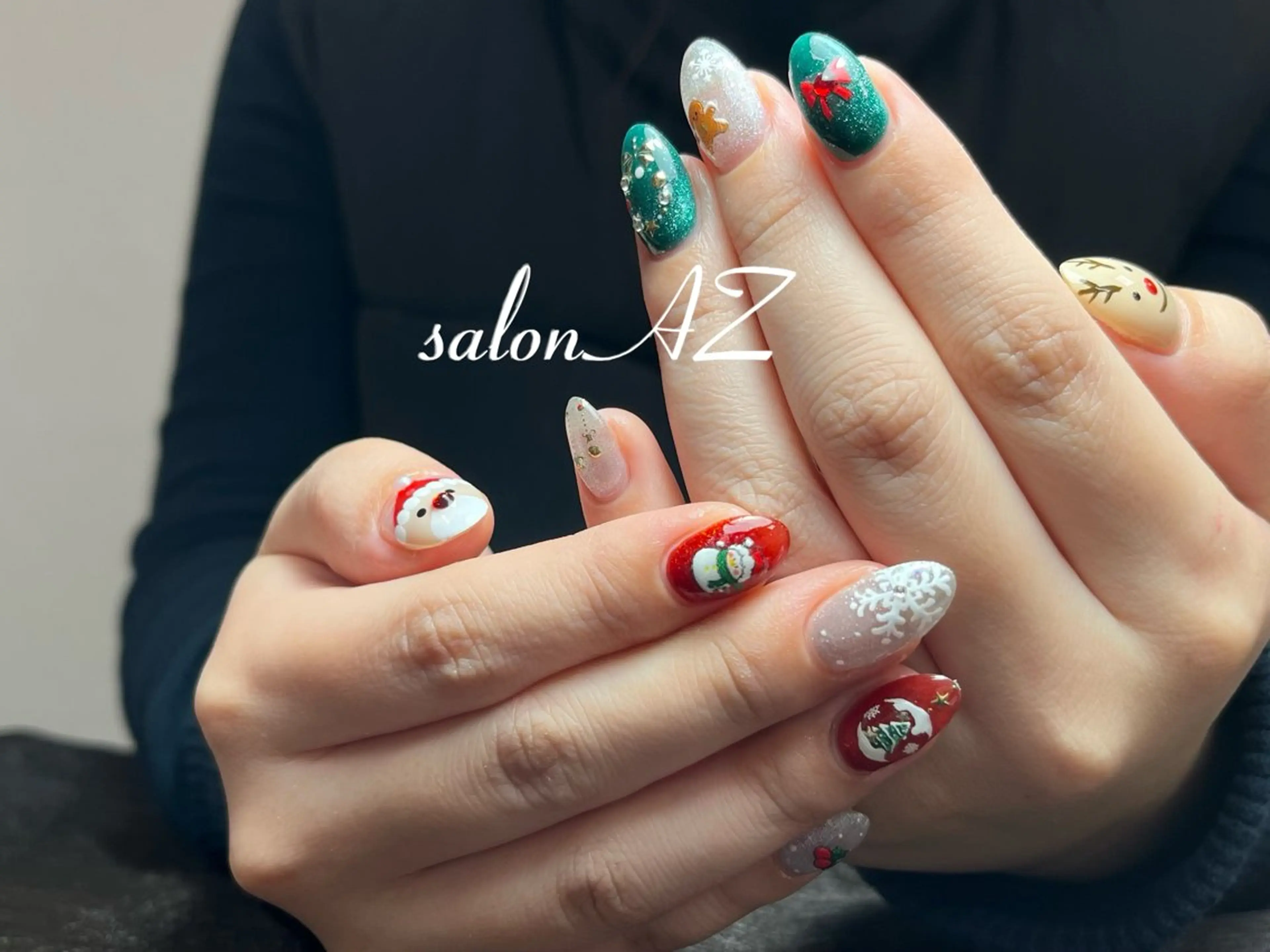 ネイル アートネイル salonAZ トップネイリストのネイルデザイン