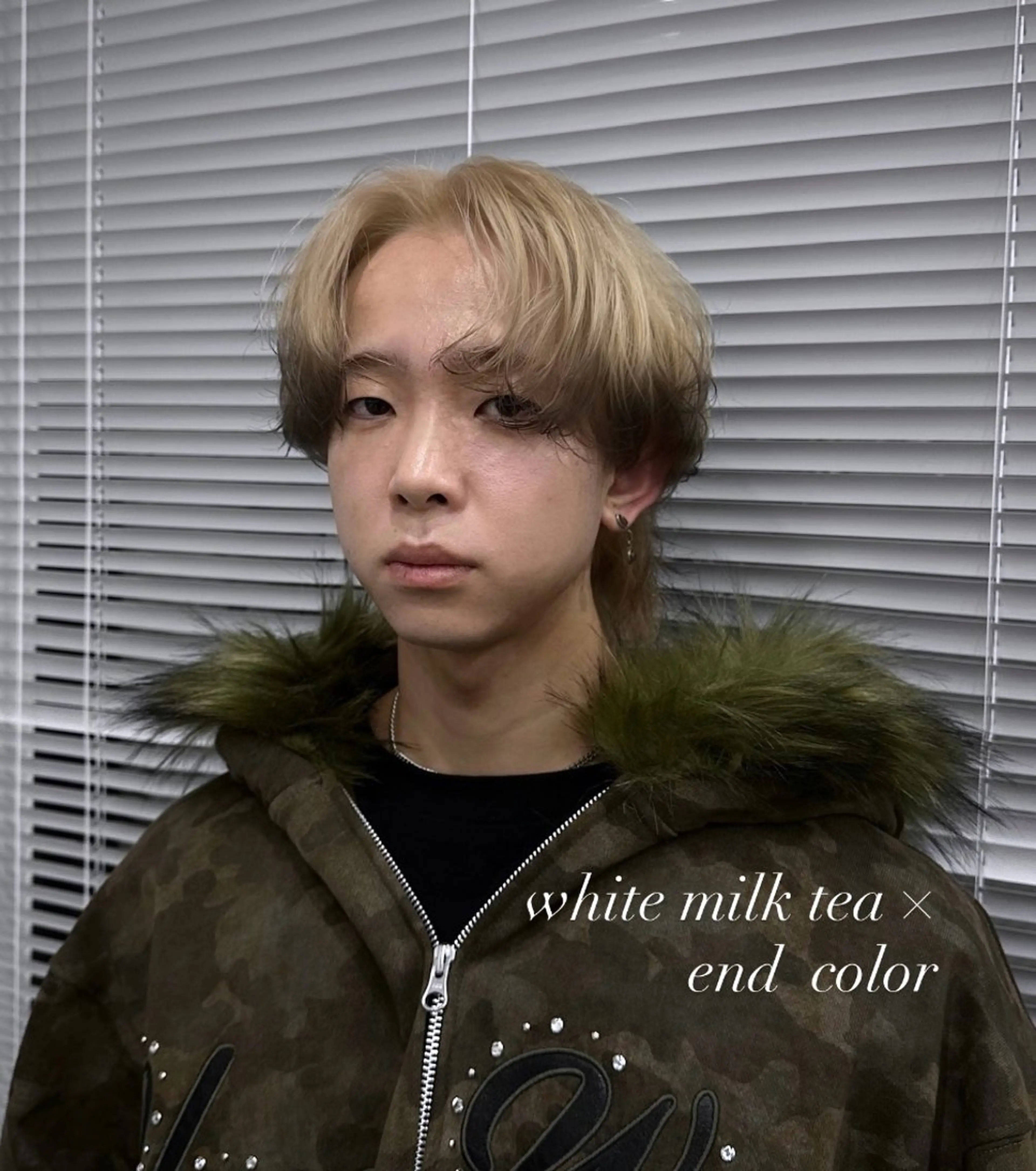 カラー メンズ メンズブリーチ ブリーチ ブラウンカラー ヘアカラー ダメージレスカラー/ ケアブリーチ/竜希のヘアスタイル