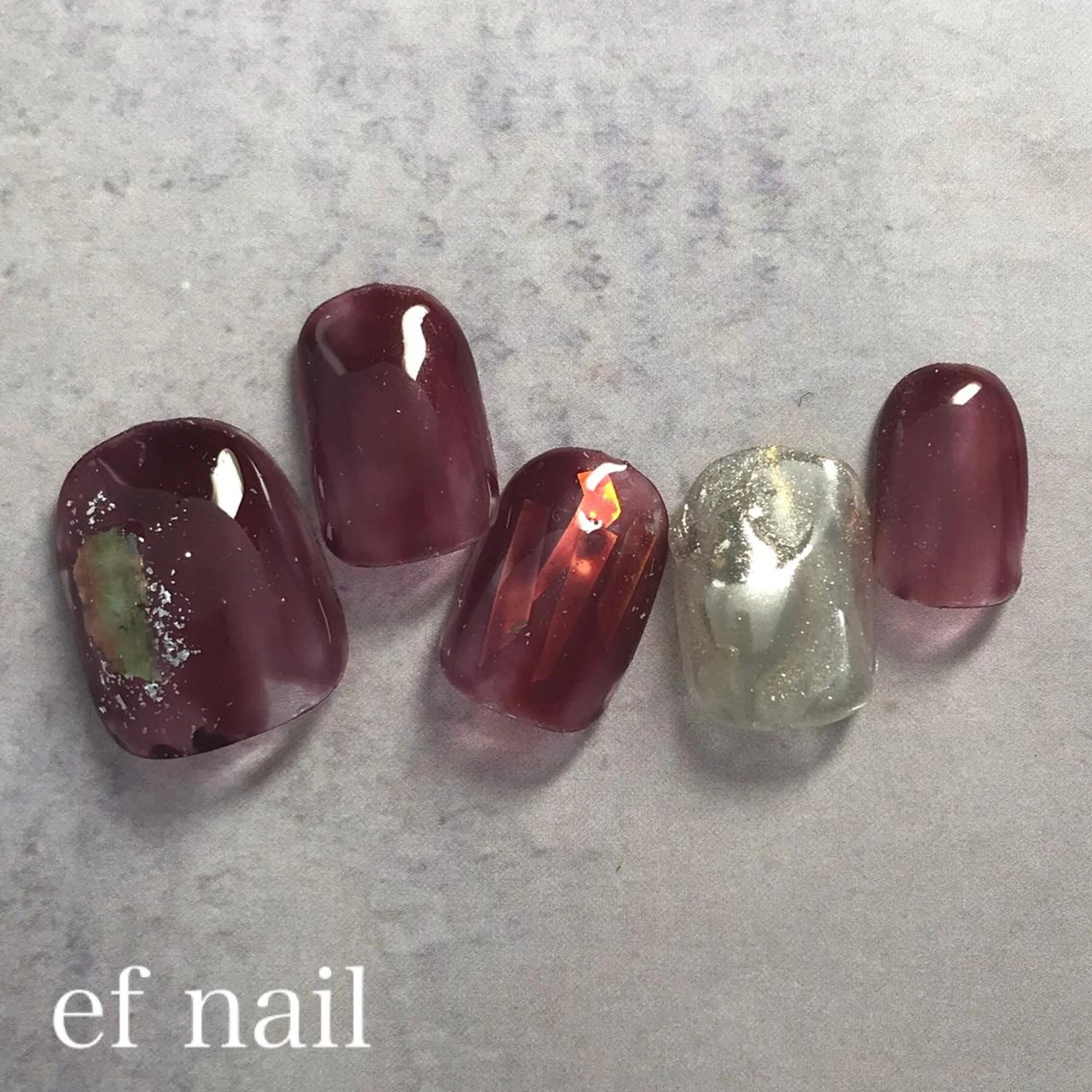 ネイル ハンドネイル ef nailのネイルデザイン