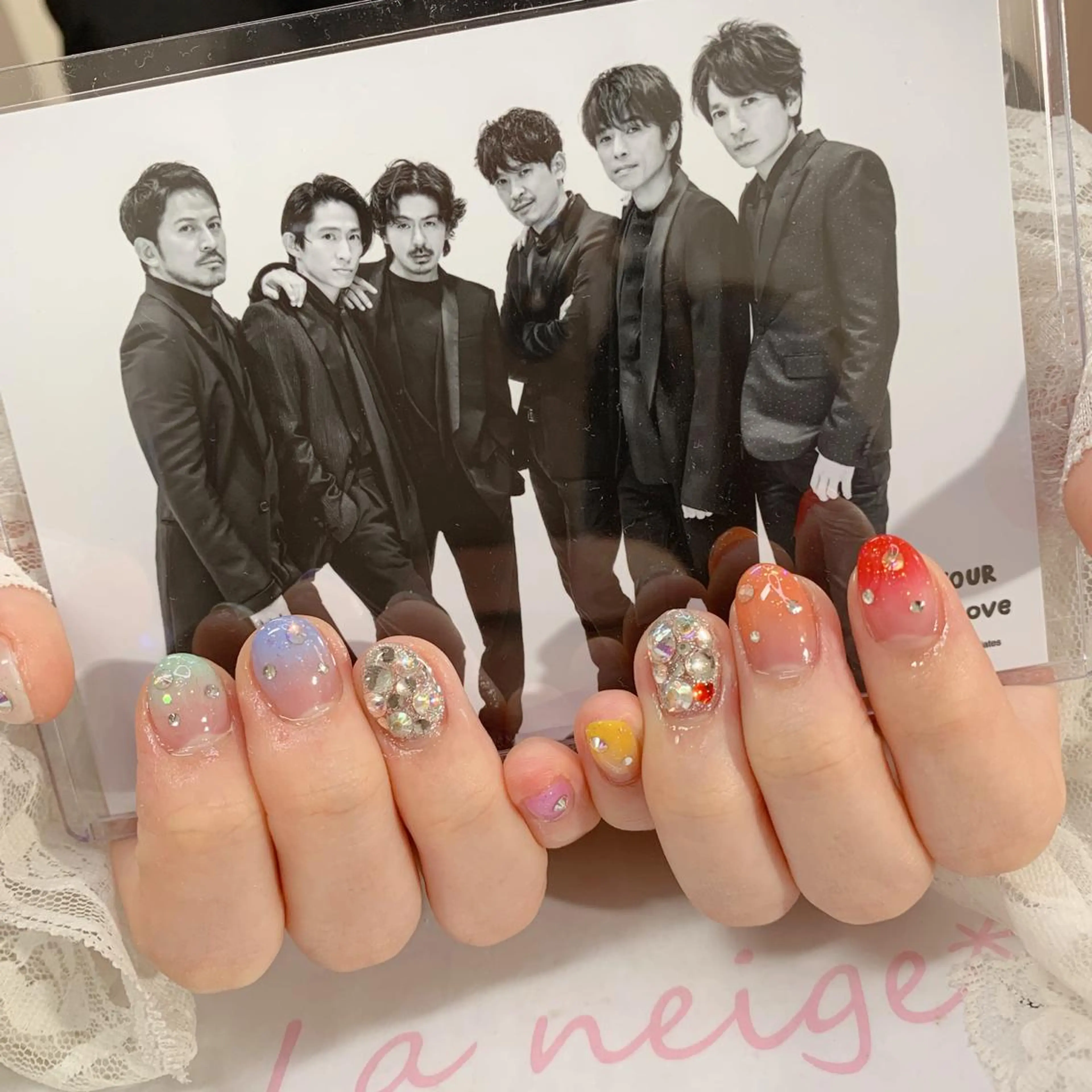 ネイル ハンドネイル La neige* yuki 🥯🍑のネイルデザイン