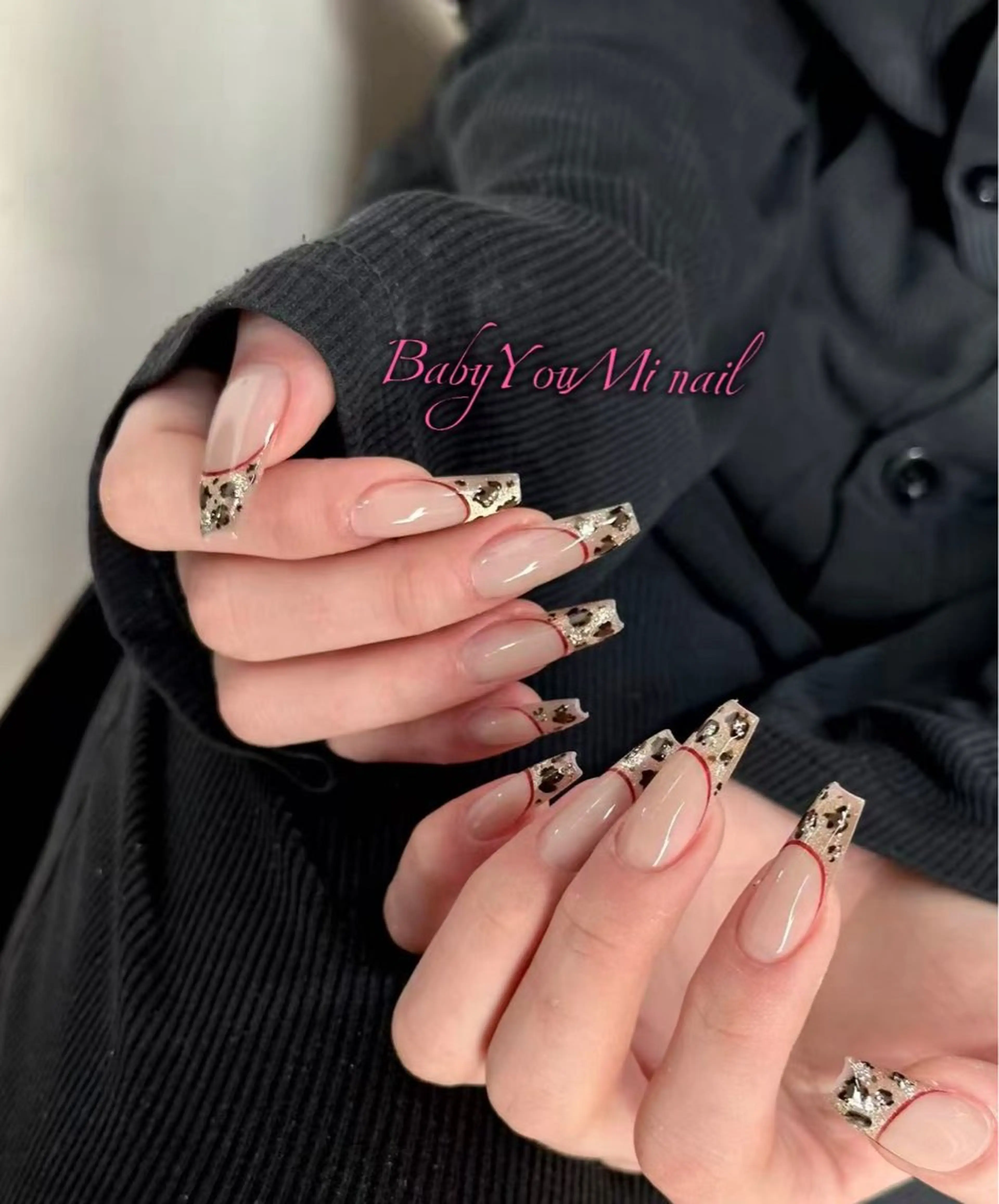 ネイル オーロラネイル フラワーネイル フットネイル フレンチネイル ジェルネイル ハンドネイル BabyYouMi nailのネイルデザイン
