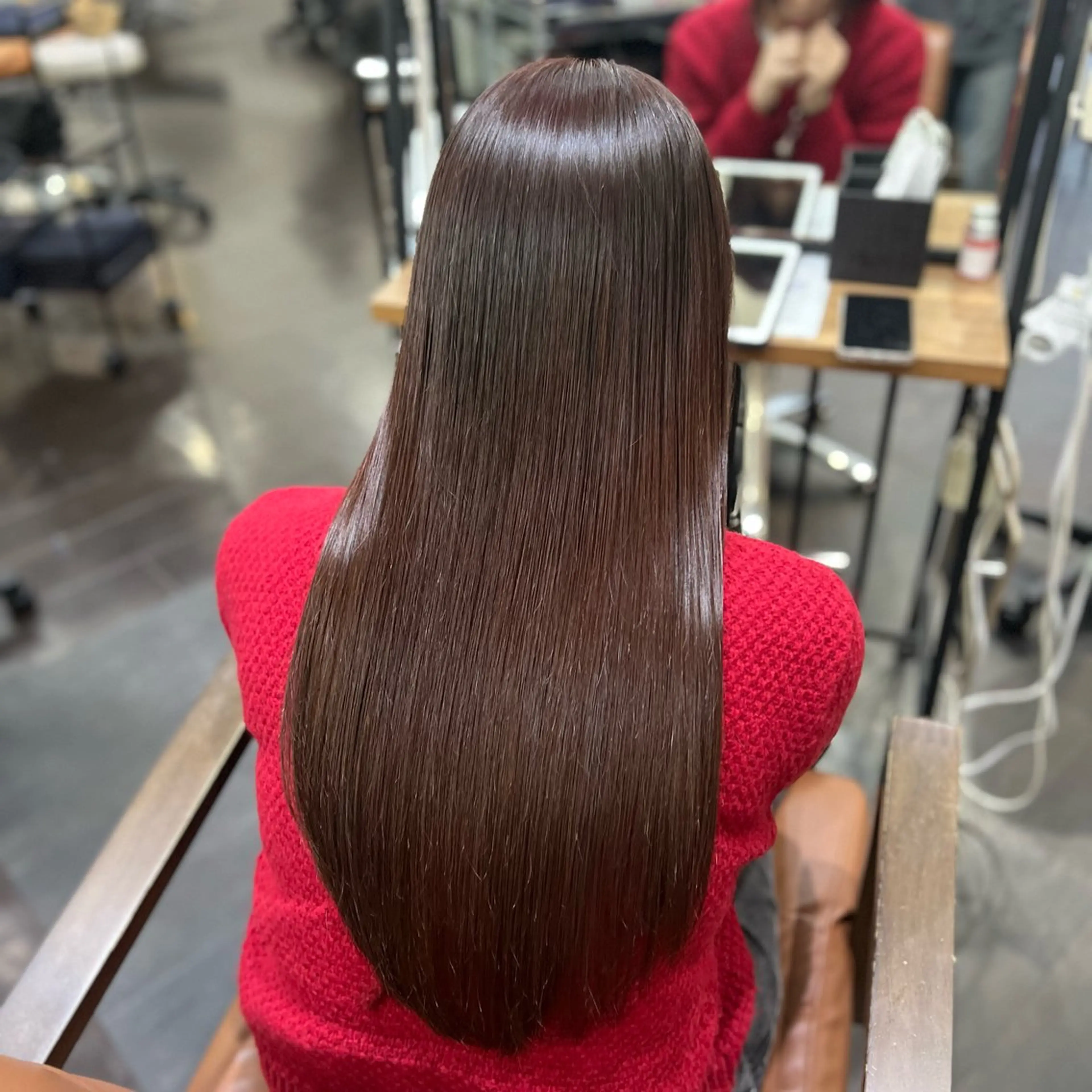 ロング カラー 髪質改善 トリートメント カット ヘアカラー トリートメント 🌼名駅/透明感 髪質改善/はるな🌼のヘアスタイル