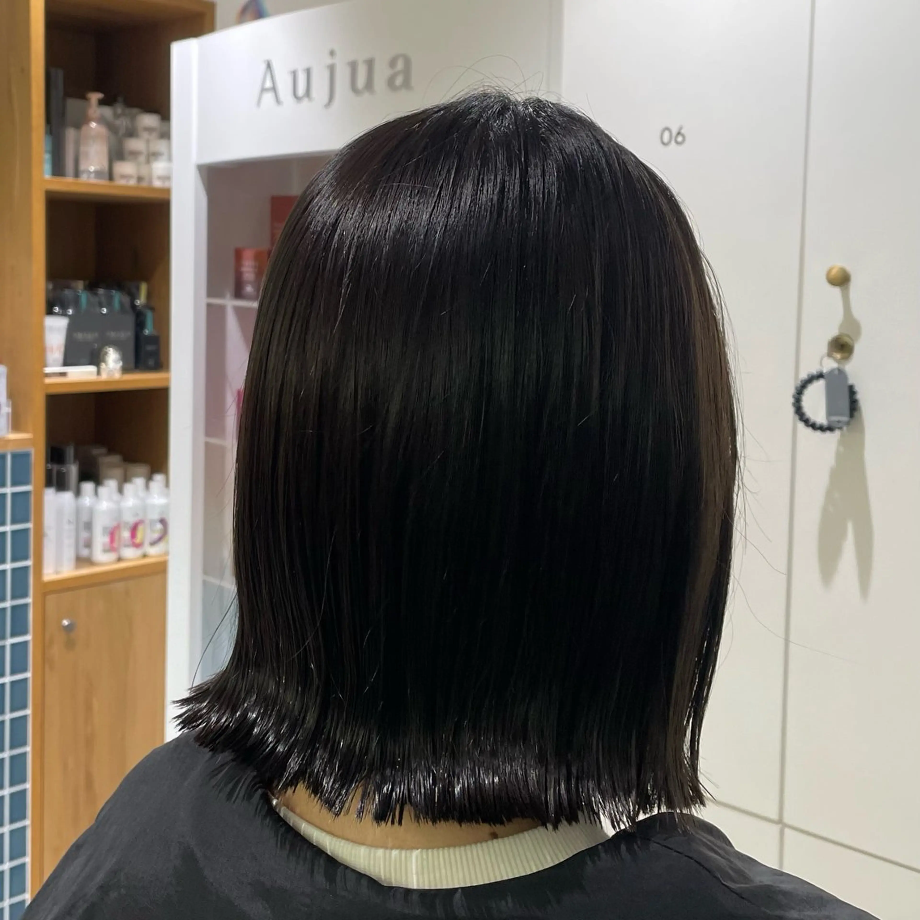 ショート ボブ 外ハネヘア モデル募集中🍤 清水 美陽のヘアスタイル