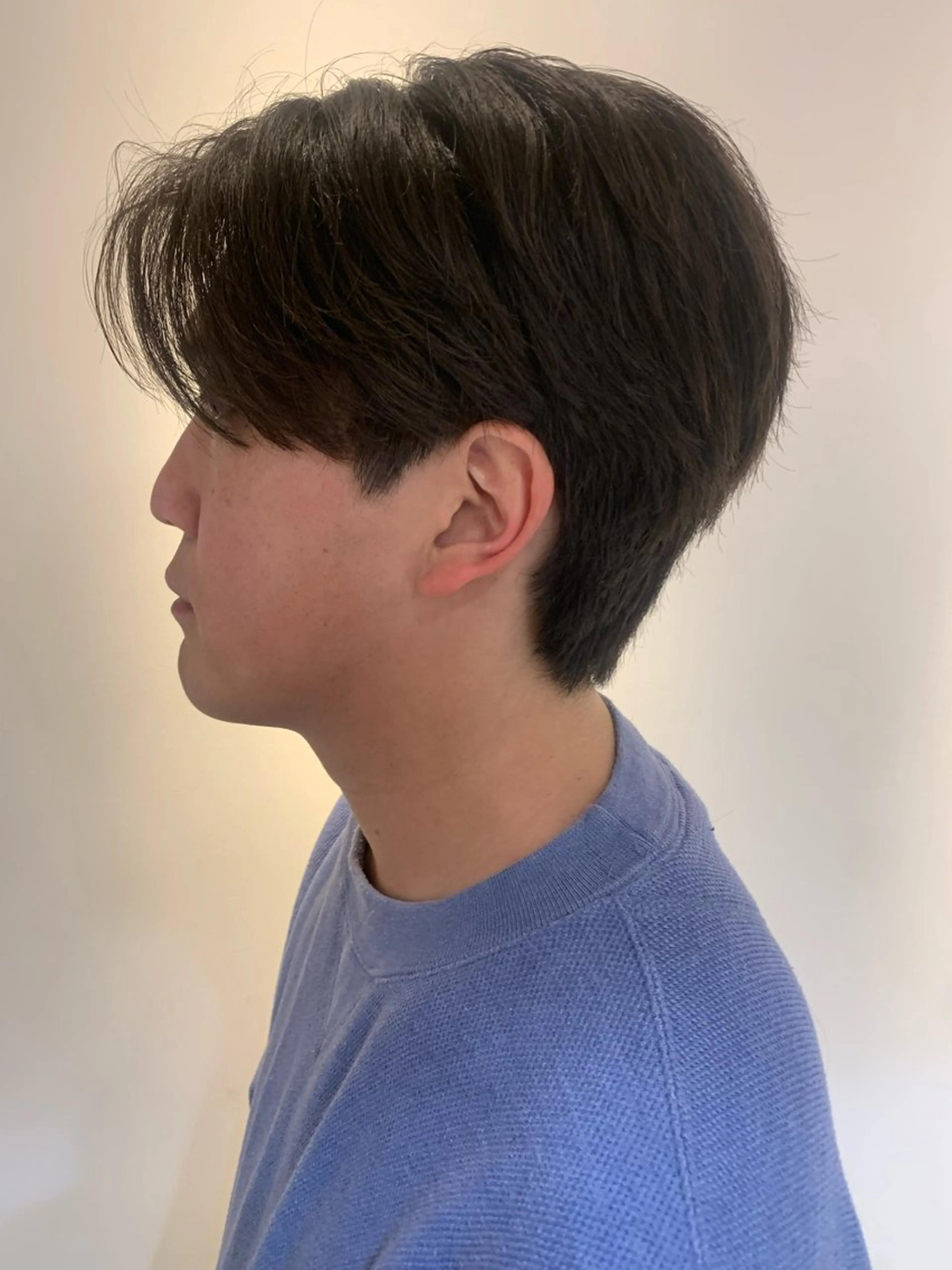 ショート メンズ センターパート カット スカイレビュー所属・Yu /マッシュ/ スパイキーショートのヘアスタイル