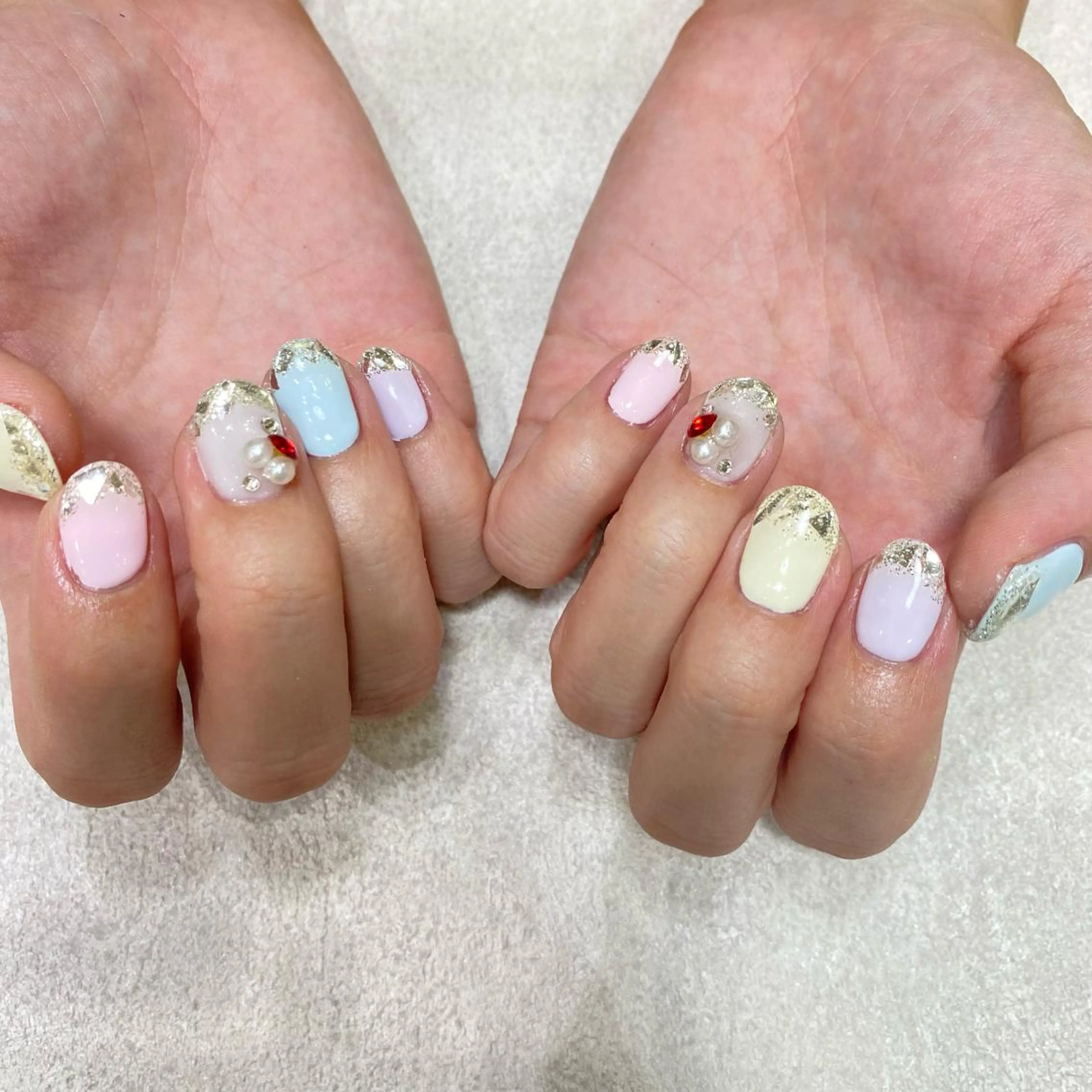 ネイル Rire_eye+beauty_nail所属・Rire_ nail_yukiのネイルデザイン