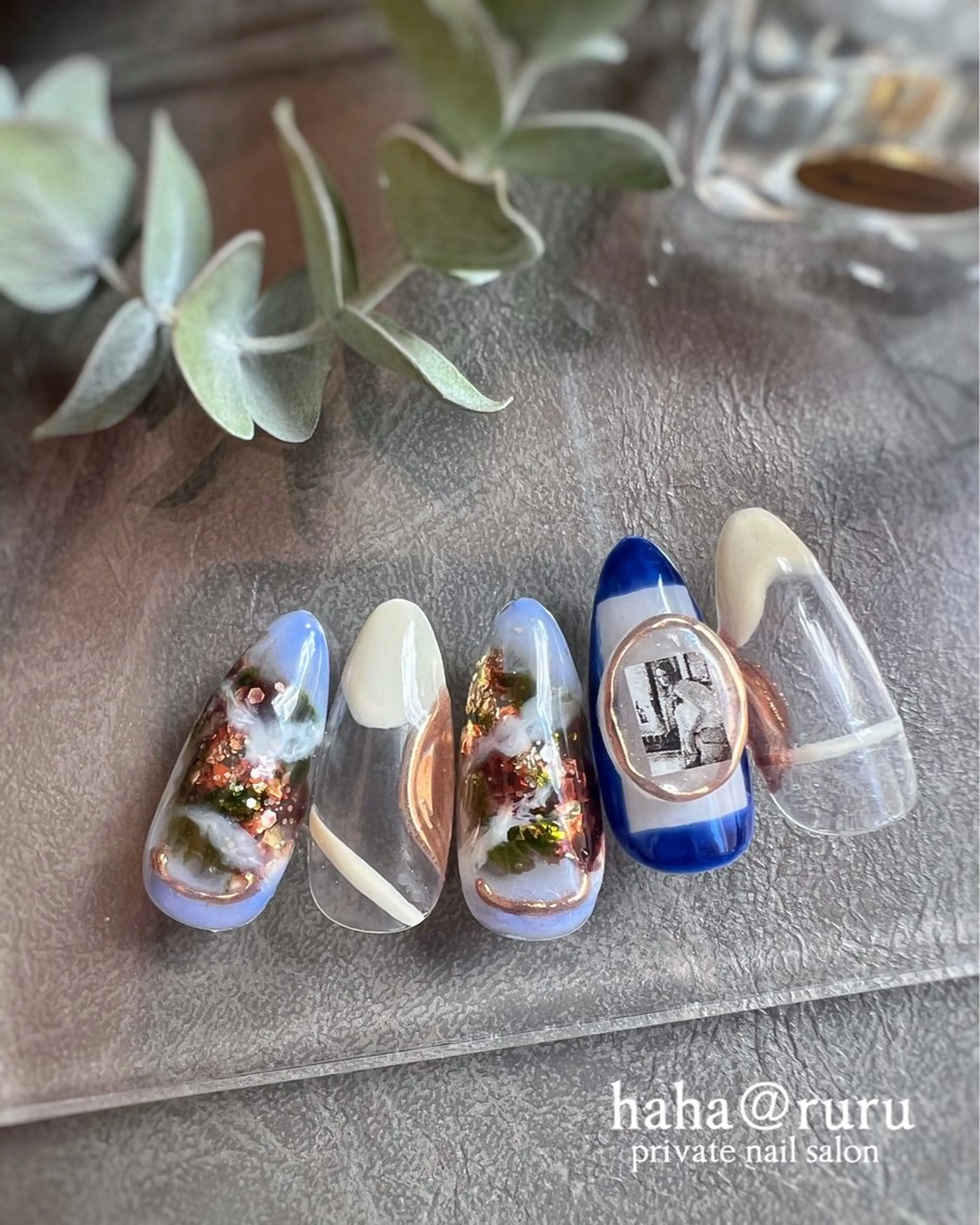 ネイル haha@ ruruのネイルデザイン