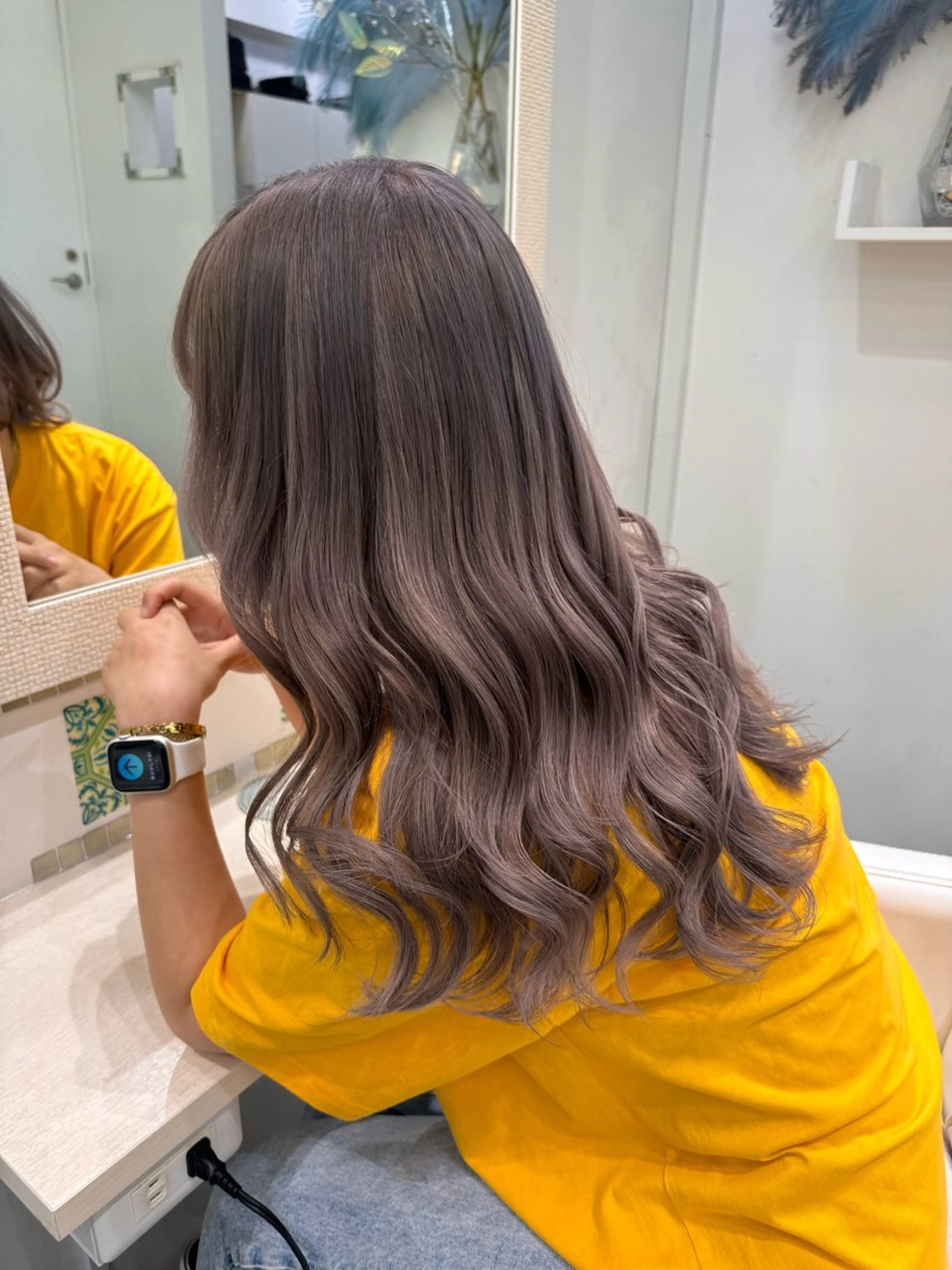 ロング カラー エクステ Lapis 池袋店所属・MASHIRO 🩵Lapis池袋店のヘアスタイル