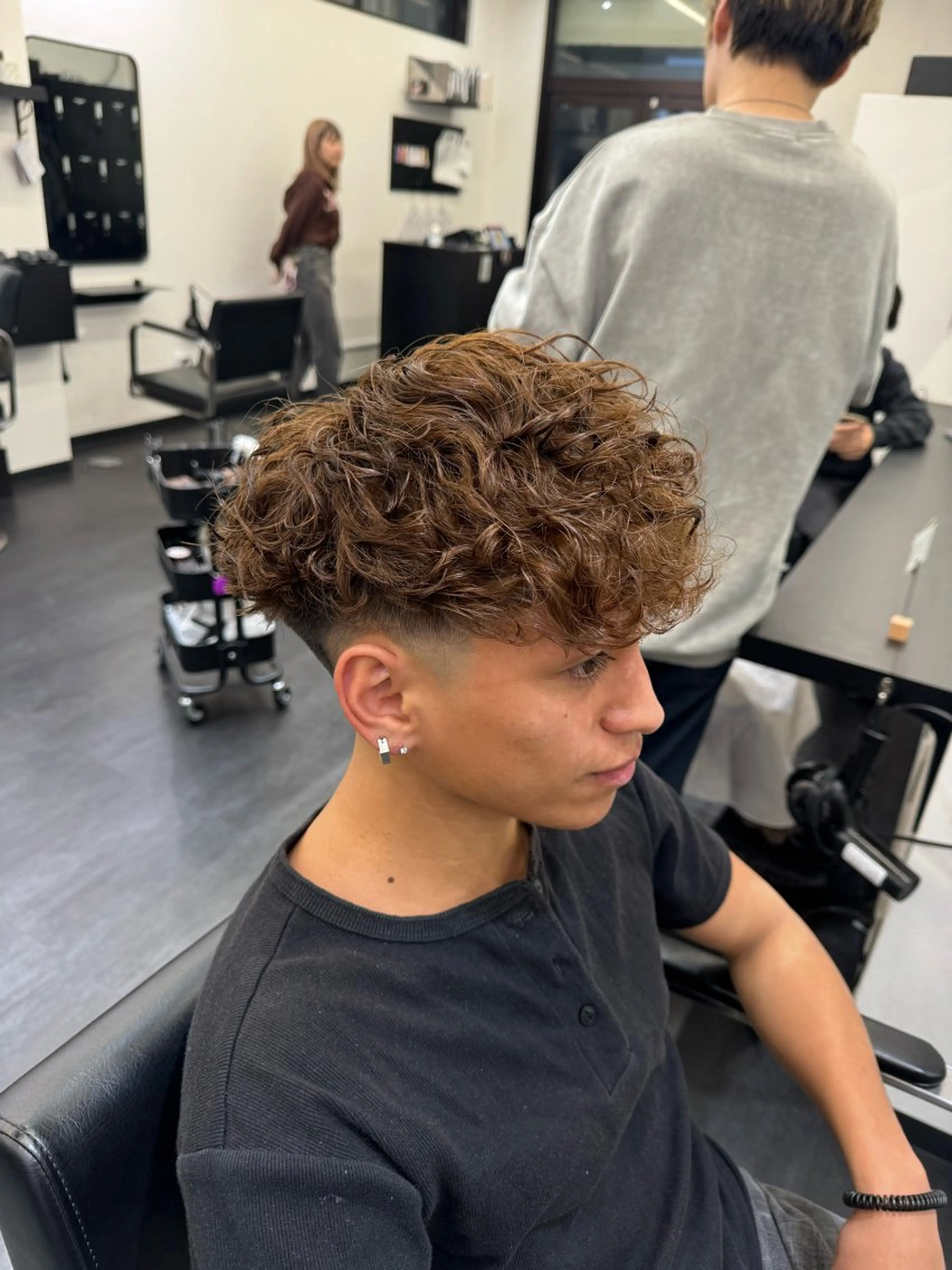 カラー パーマ メンズ カット ヘアカラー メンズ特化🔥　齋藤 航のヘアスタイル