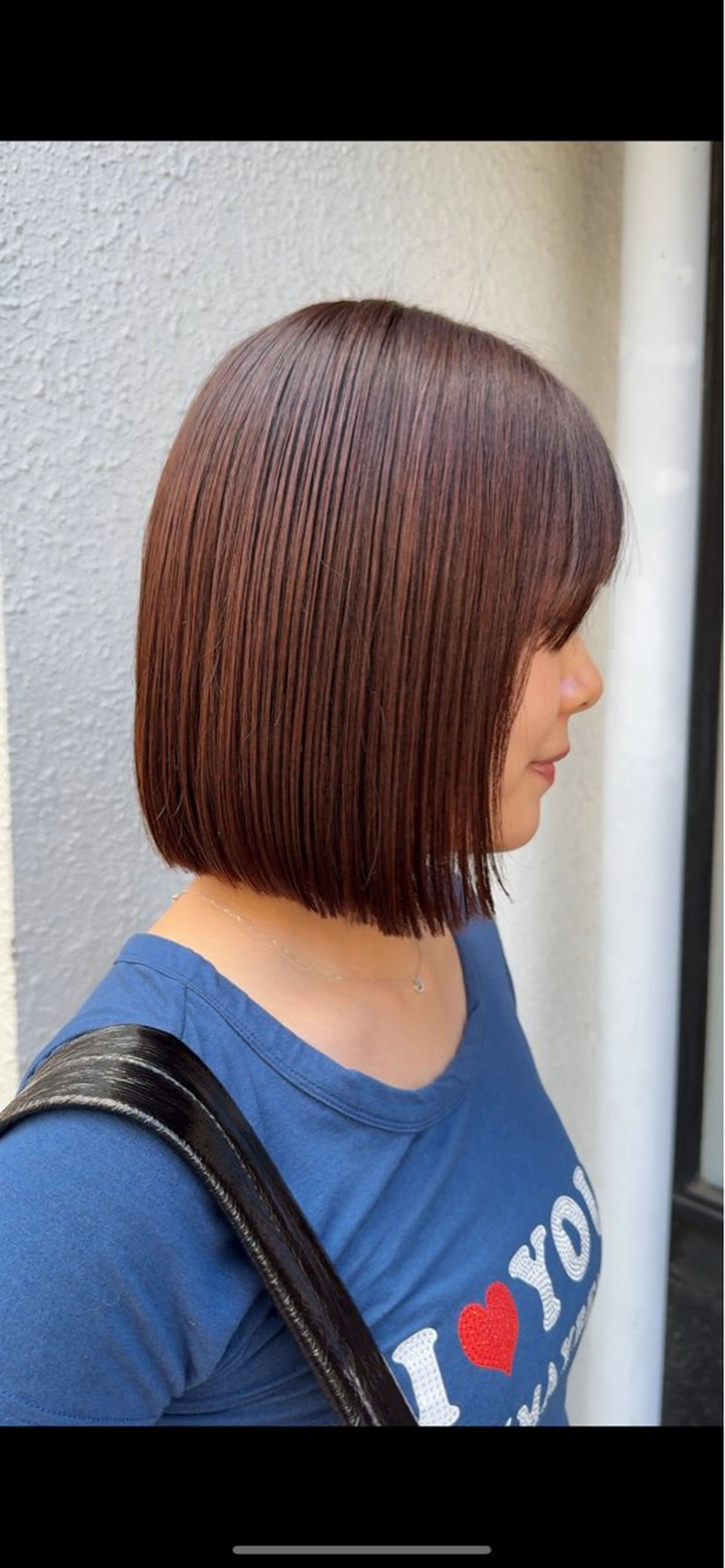 ミディアム カラー ブラウンカラー オレンジ オレンジブラウン ボブ Qin shaire salon 原宿所属・🌿パーマ/ボブ/ レイヤー/Mikiのその他イメージ