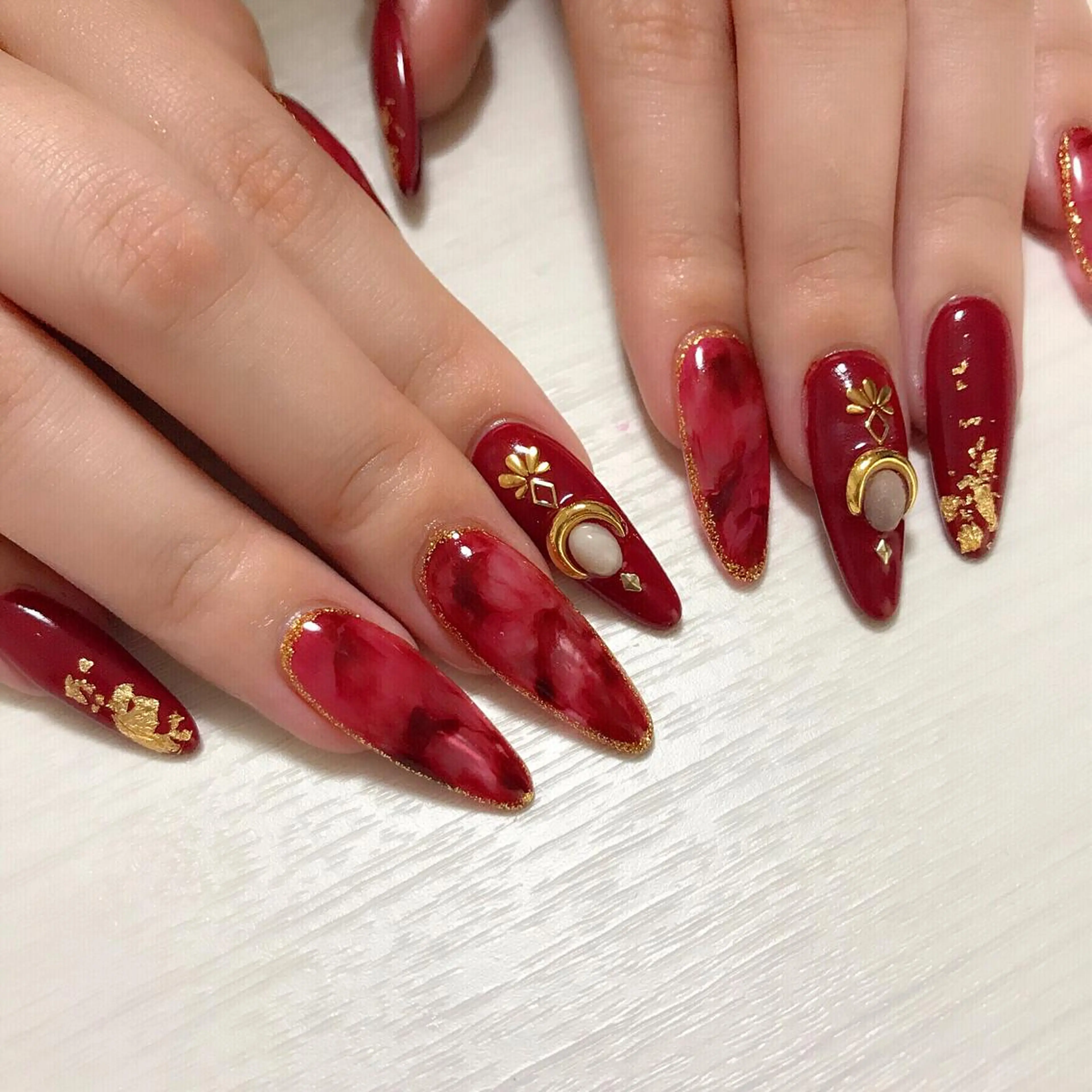 ネイル ハンドネイル nail salon A'n bijouのネイルデザイン