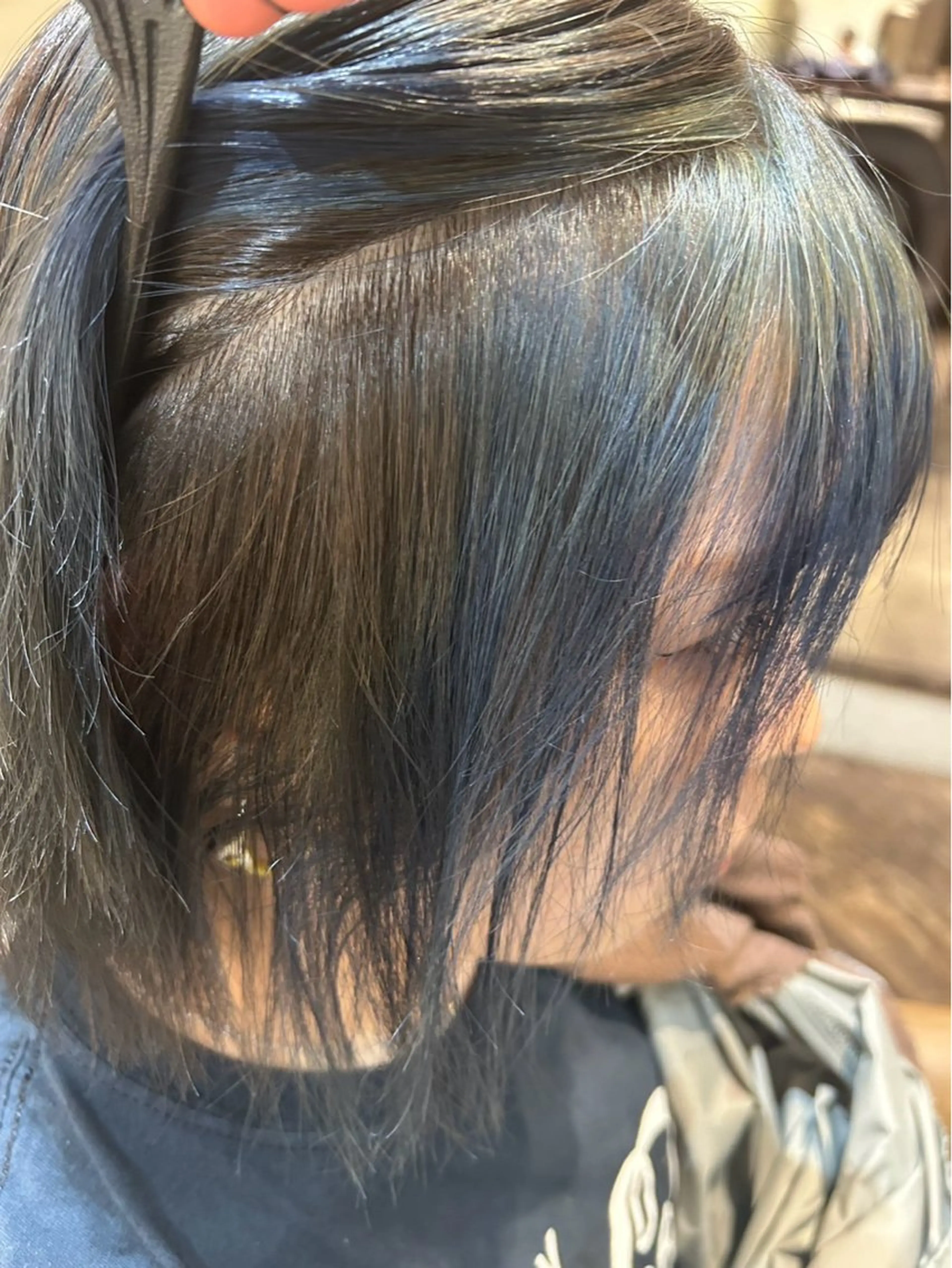 カラー ヘアカラー 森 泉琴のヘアスタイル