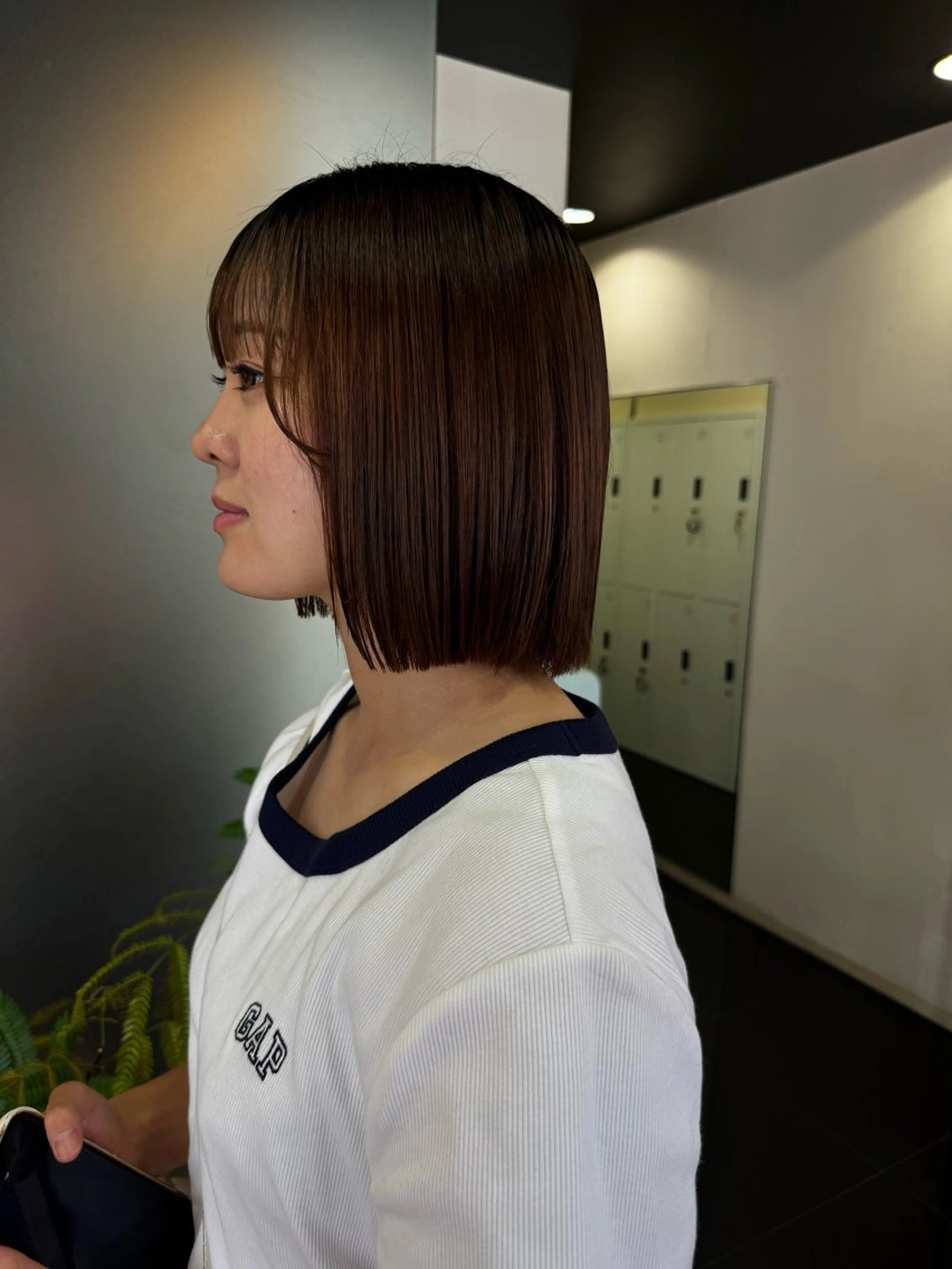 ショート 艶カラー/ベージュ カラー/tuburaのヘアスタイル