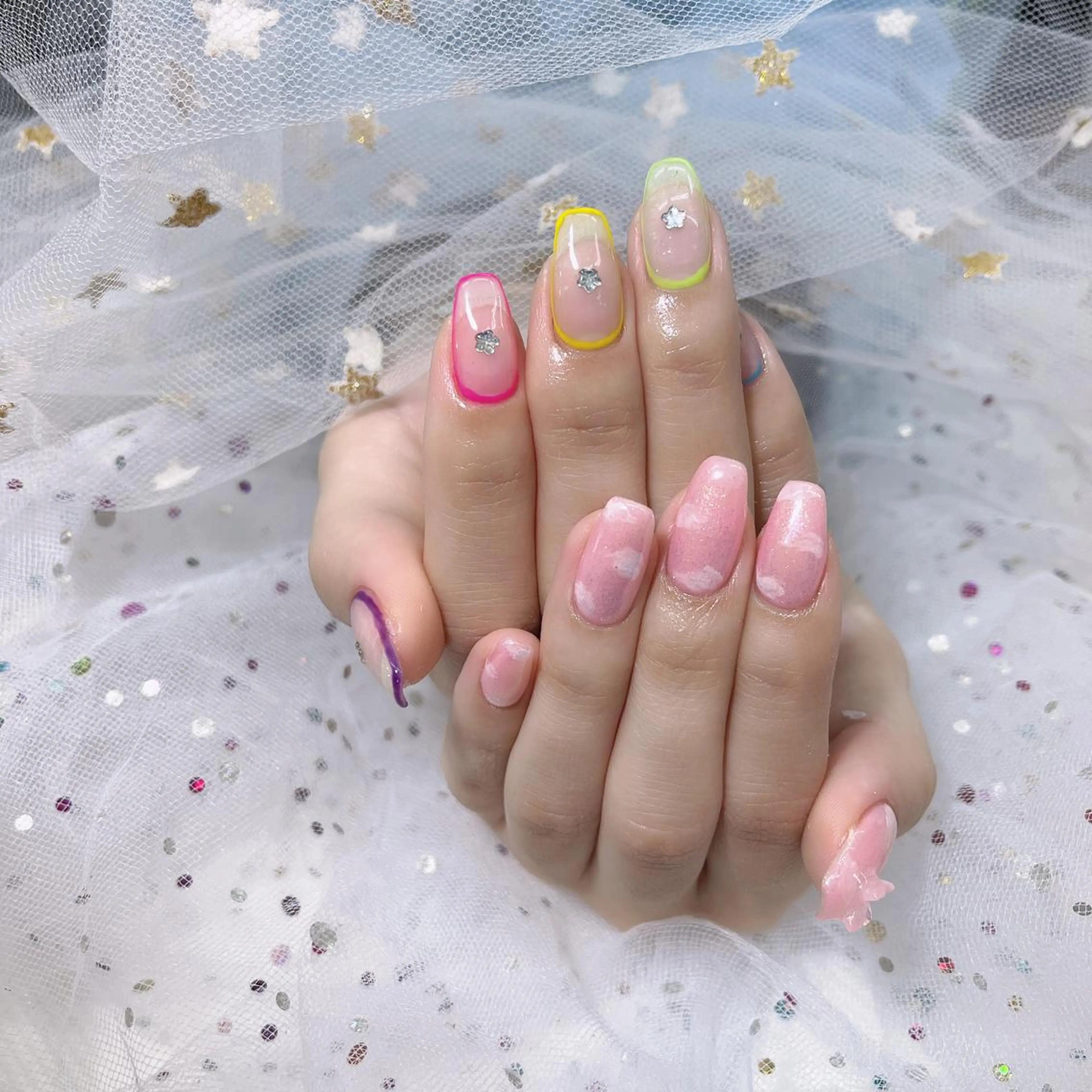 ネイル 💅ネイルサロン ブラン🌈かすみのネイルデザイン