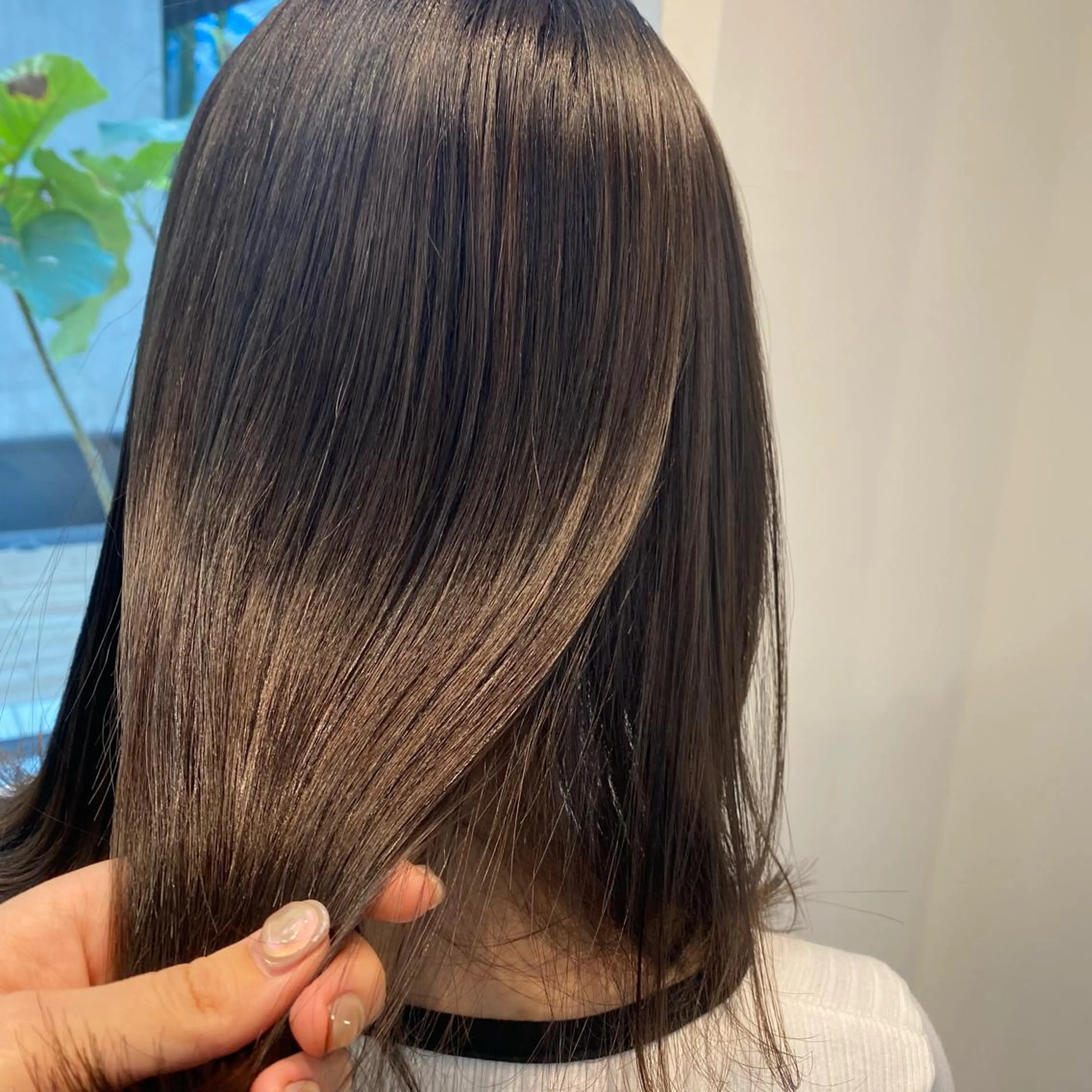 ミディアム カラー ヘアアレンジ ヘアカラー トリートメント ヘッドスパ ヘアセット GO TODAY SHAiRE SALON  原宿verno店所属・完全💗マンツーマン marinのヘアスタイル