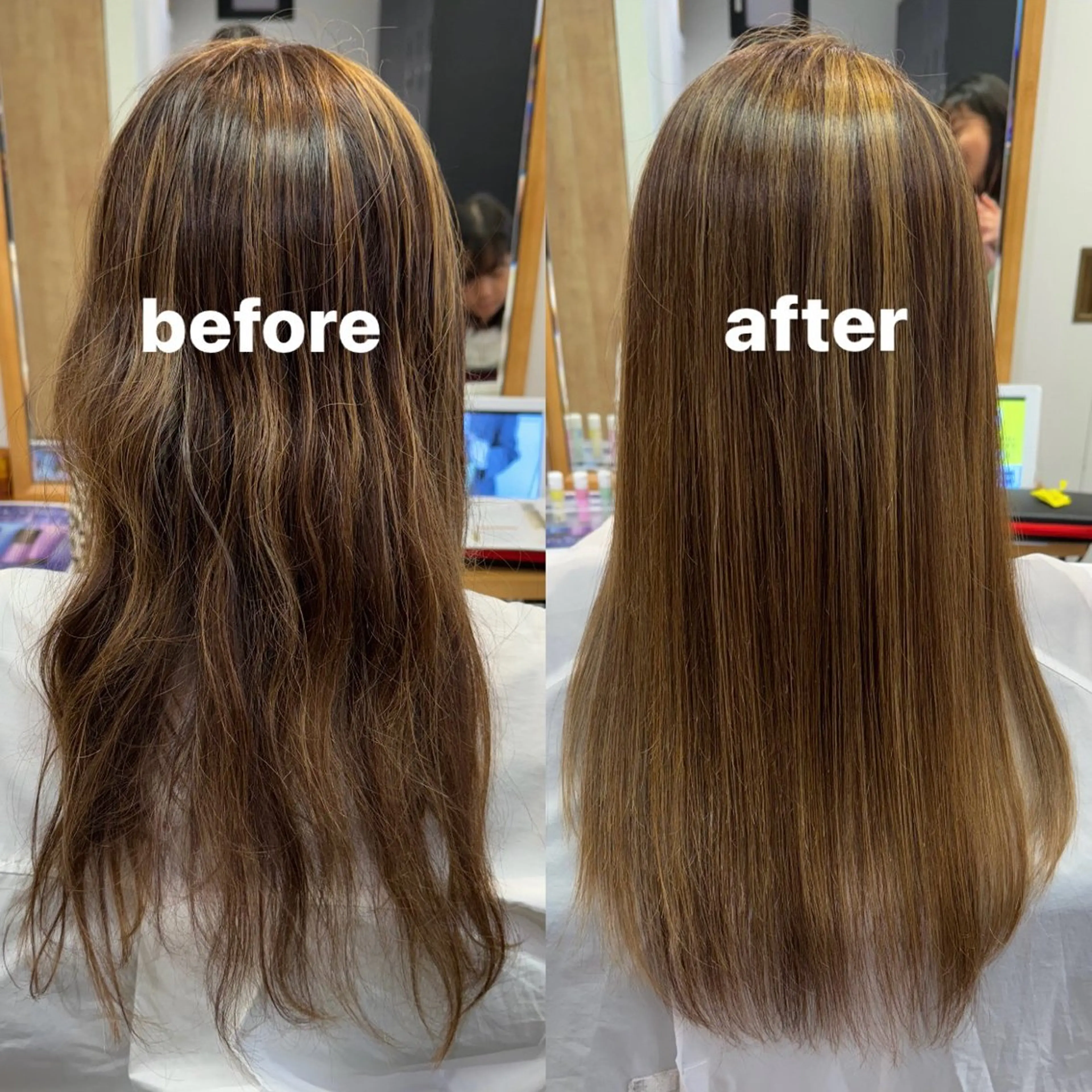 ロング トリートメント 縮毛矯正/艶髪カラー /パーマ/ひふみ🌱のヘアスタイル