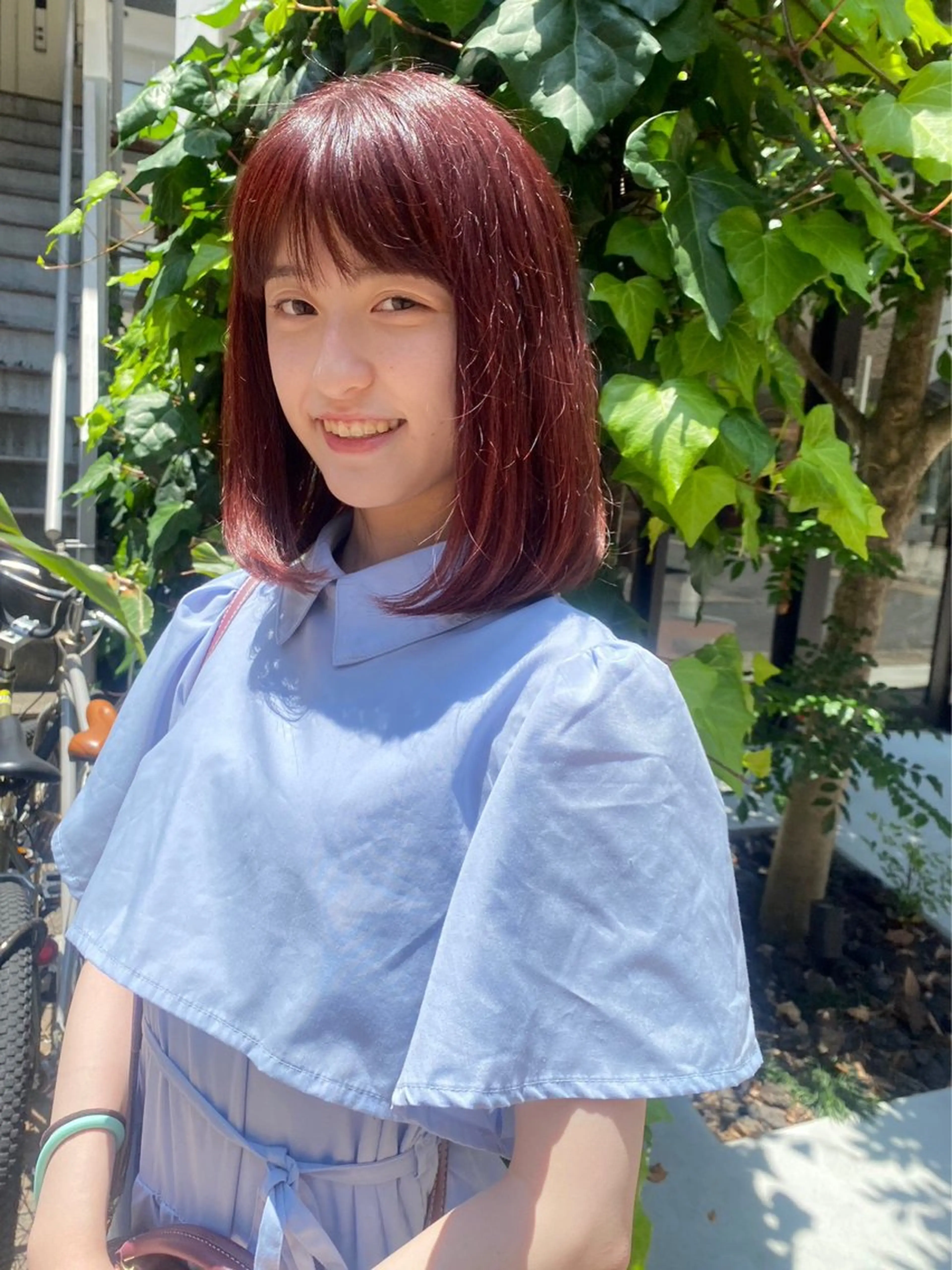 🤍Nozomi/ オリーブカラー🌿のヘアスタイル