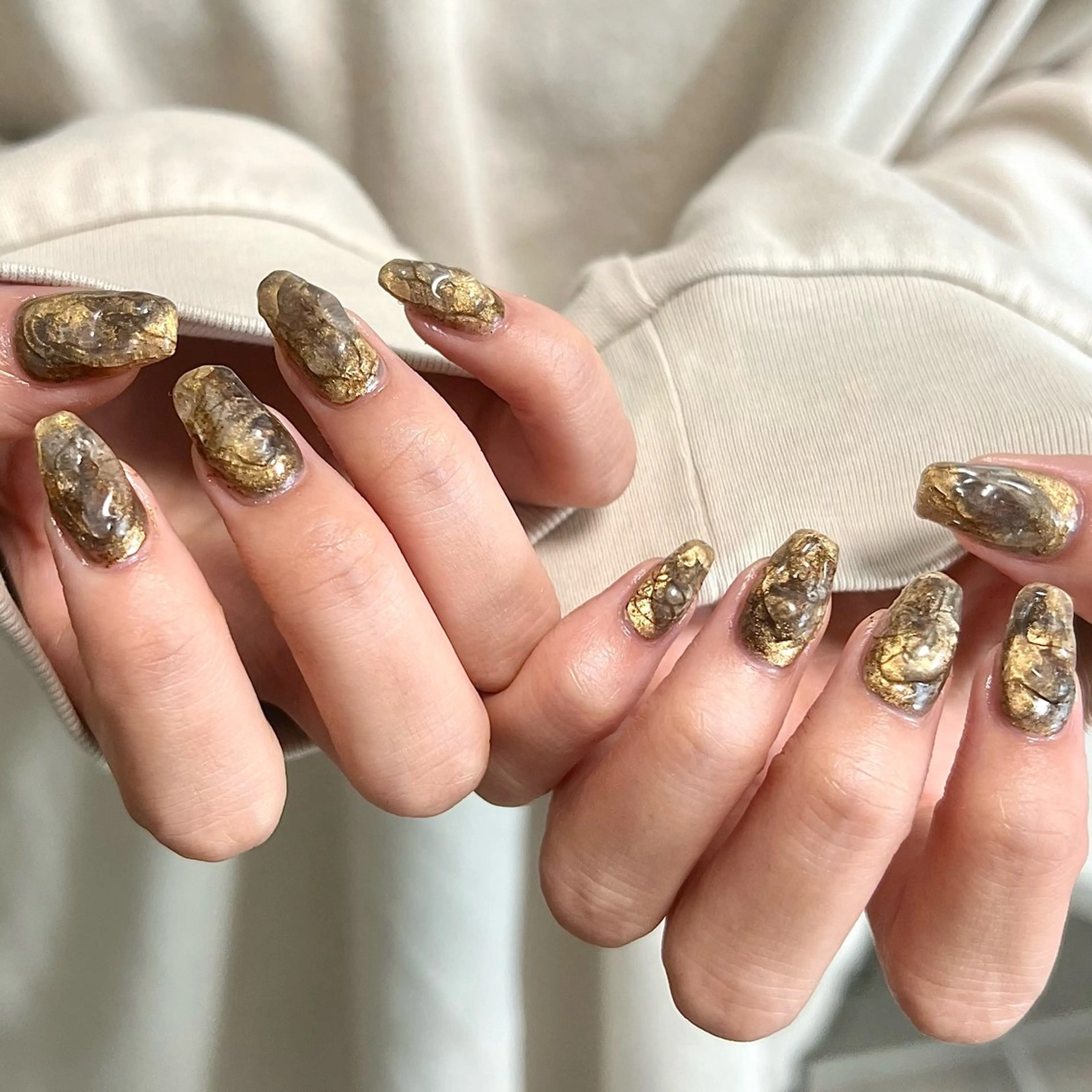 ネイル ハンドネイル ハンドケア nail salon una.のネイルデザイン