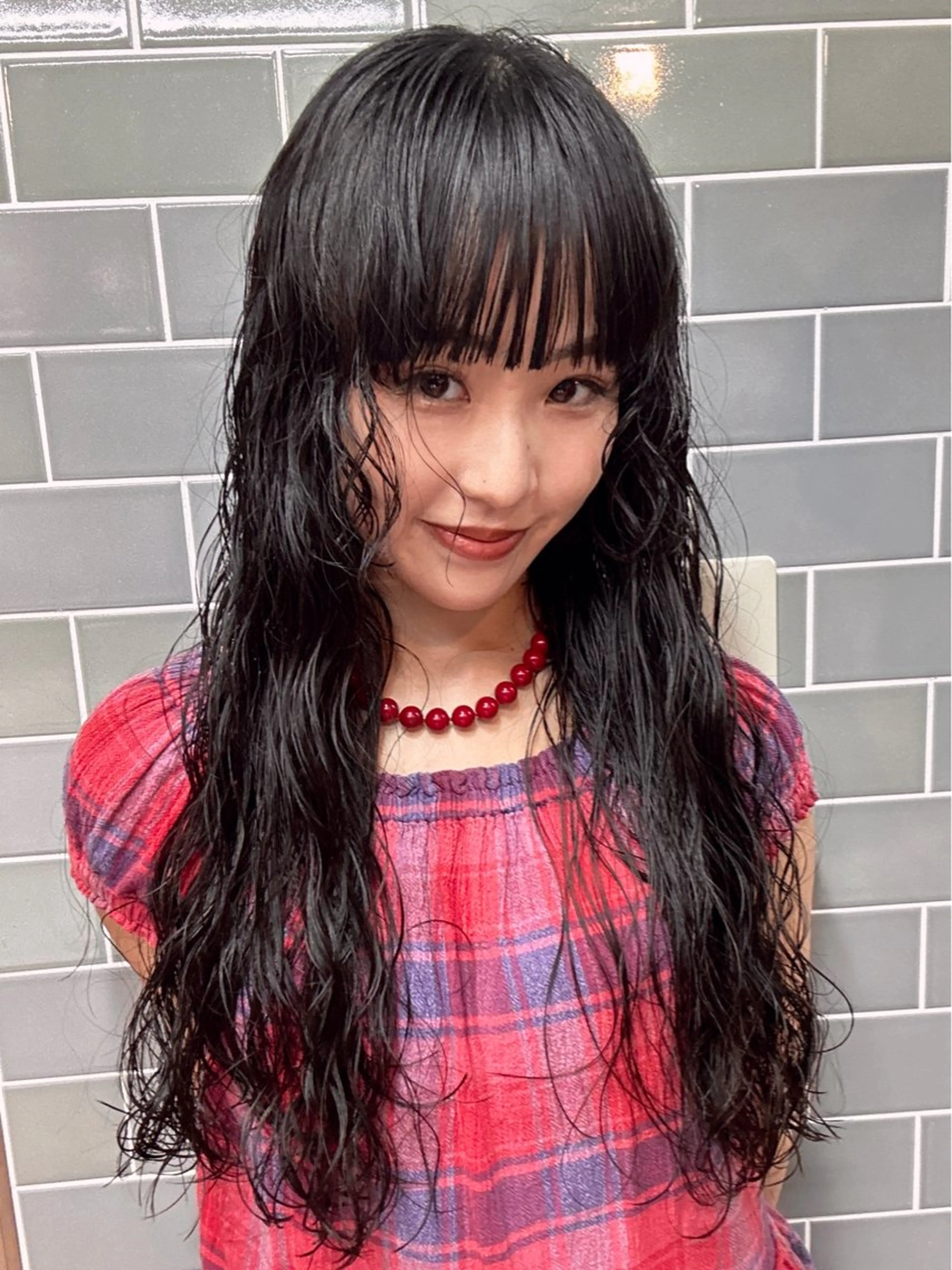 ロング パーマ FBeauty 青山店所属・パーマ特化美容師 表参道のヘアスタイル