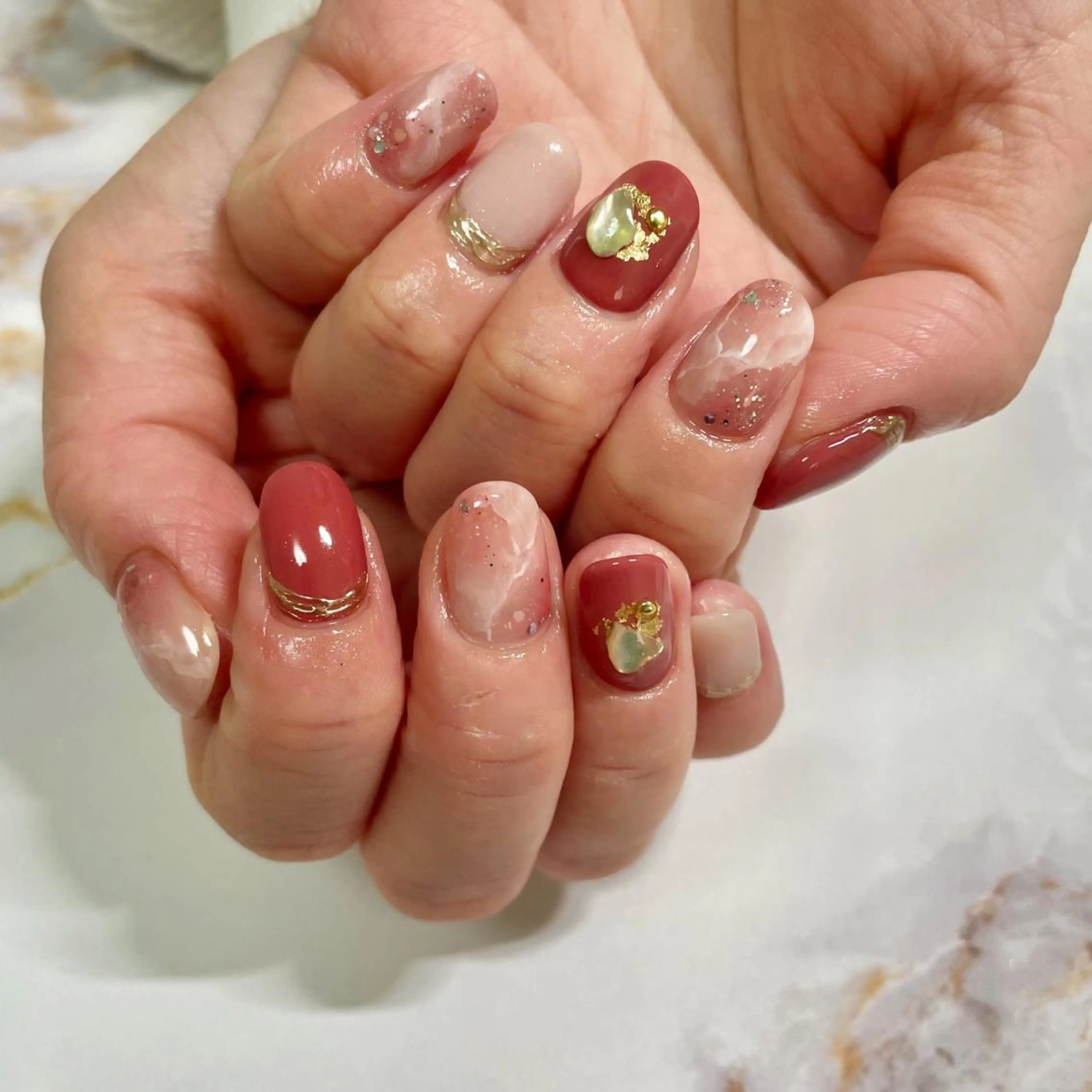ネイル ハンドネイル ハンドケア m-nail所属・m-nail 🌙minamiのネイルデザイン