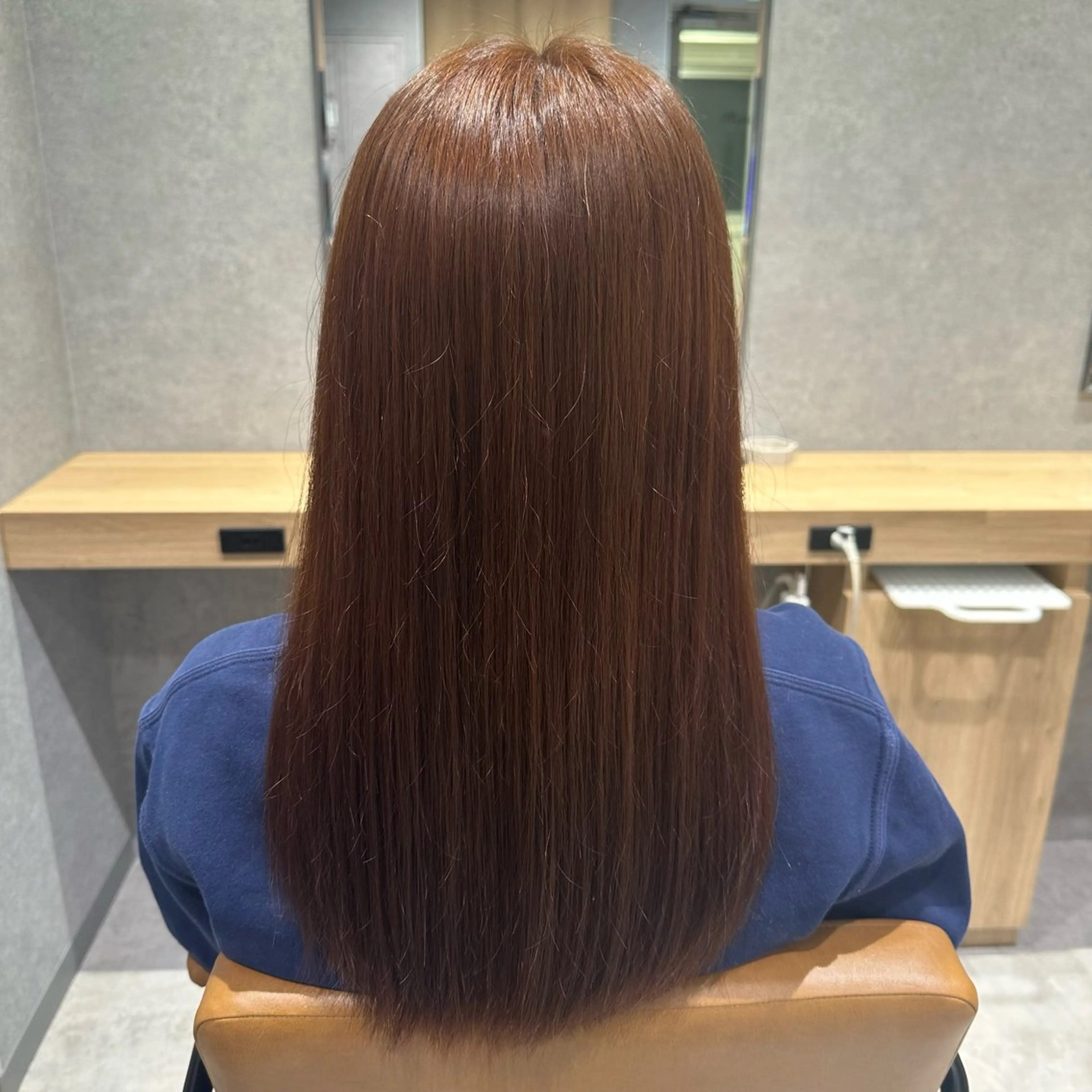 ロング ヘアカラー トリートメント 須田 柚希のヘアスタイル