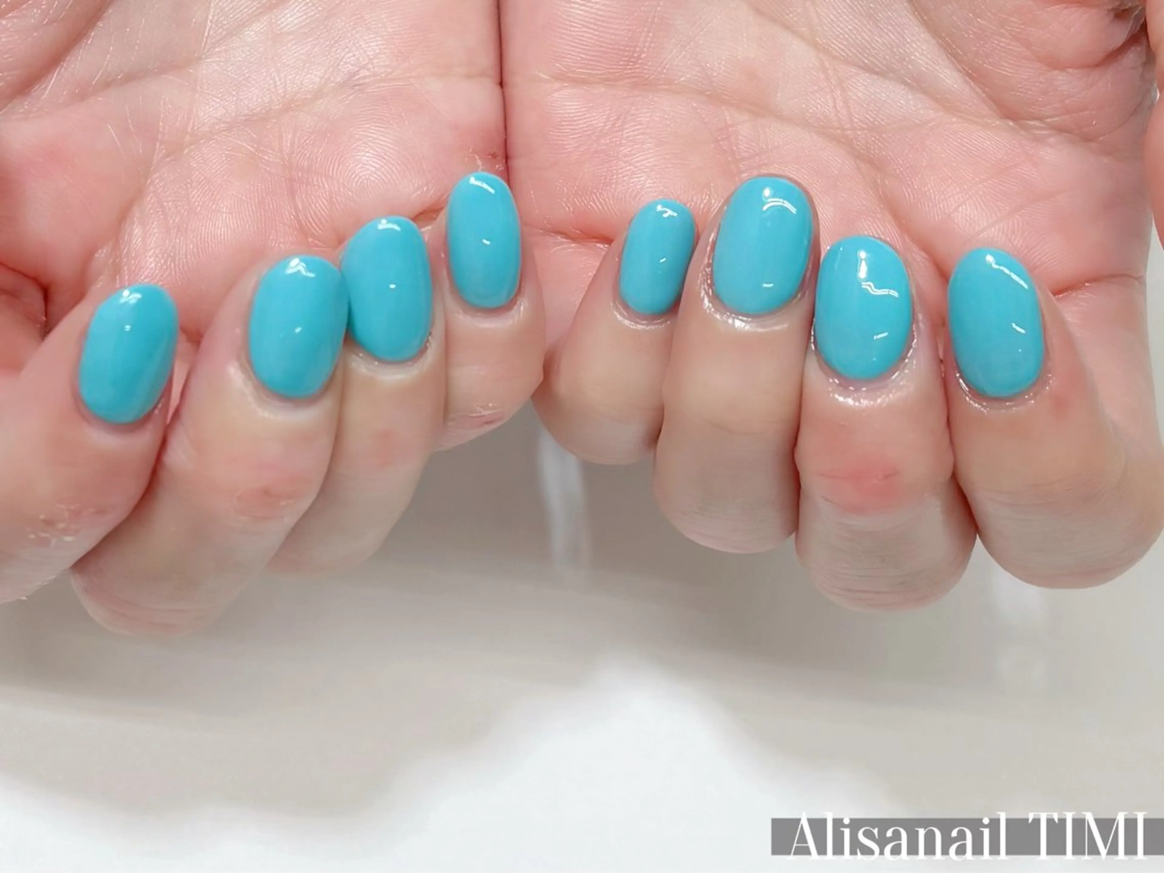 ネイル ワンカラーネイル ハンドネイル Alisa nail Timiのネイルデザイン
