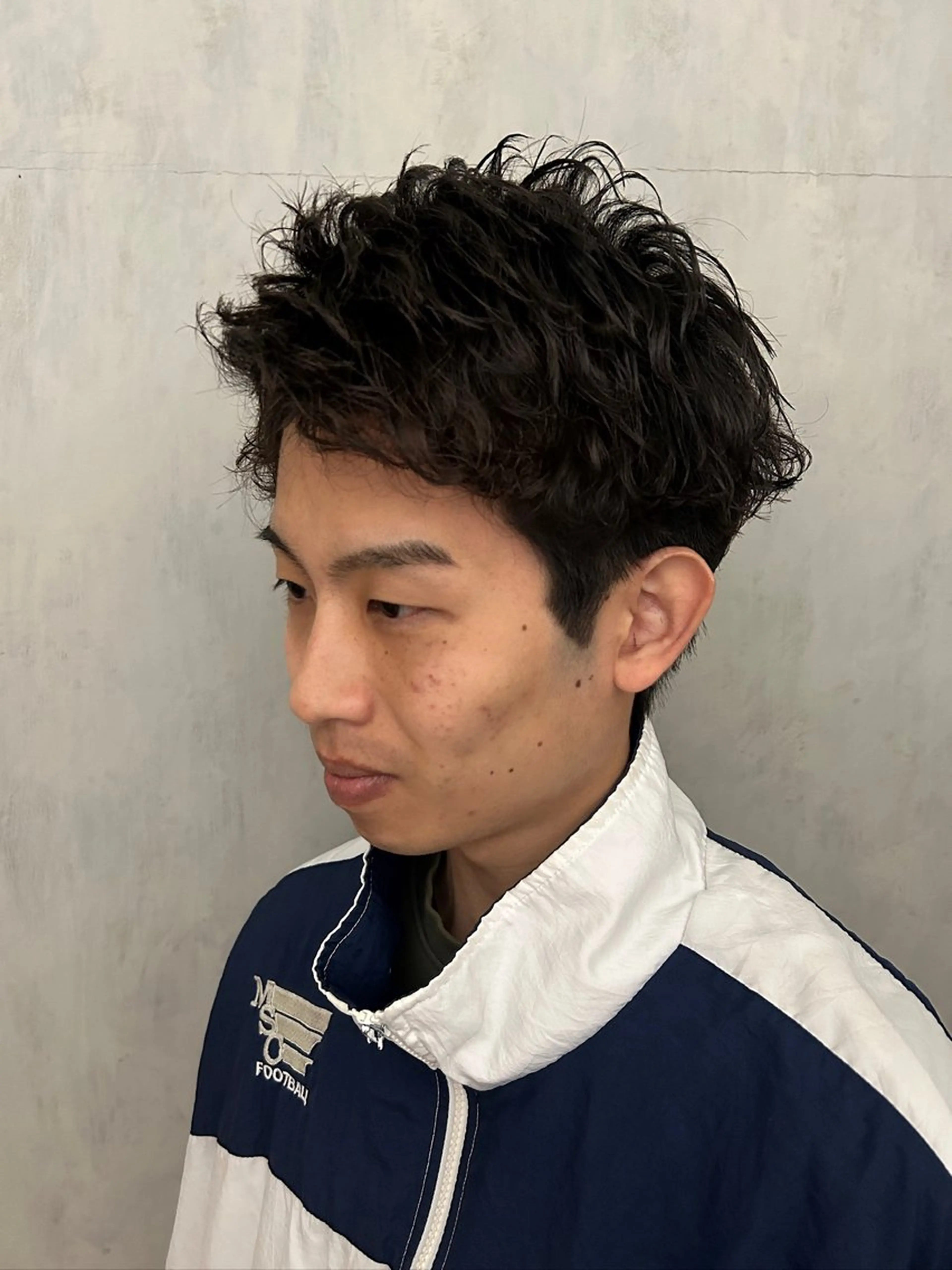 ショート カット パーマ ma am zee所属・篠原一成/ メンズパーマ特化のヘアスタイル