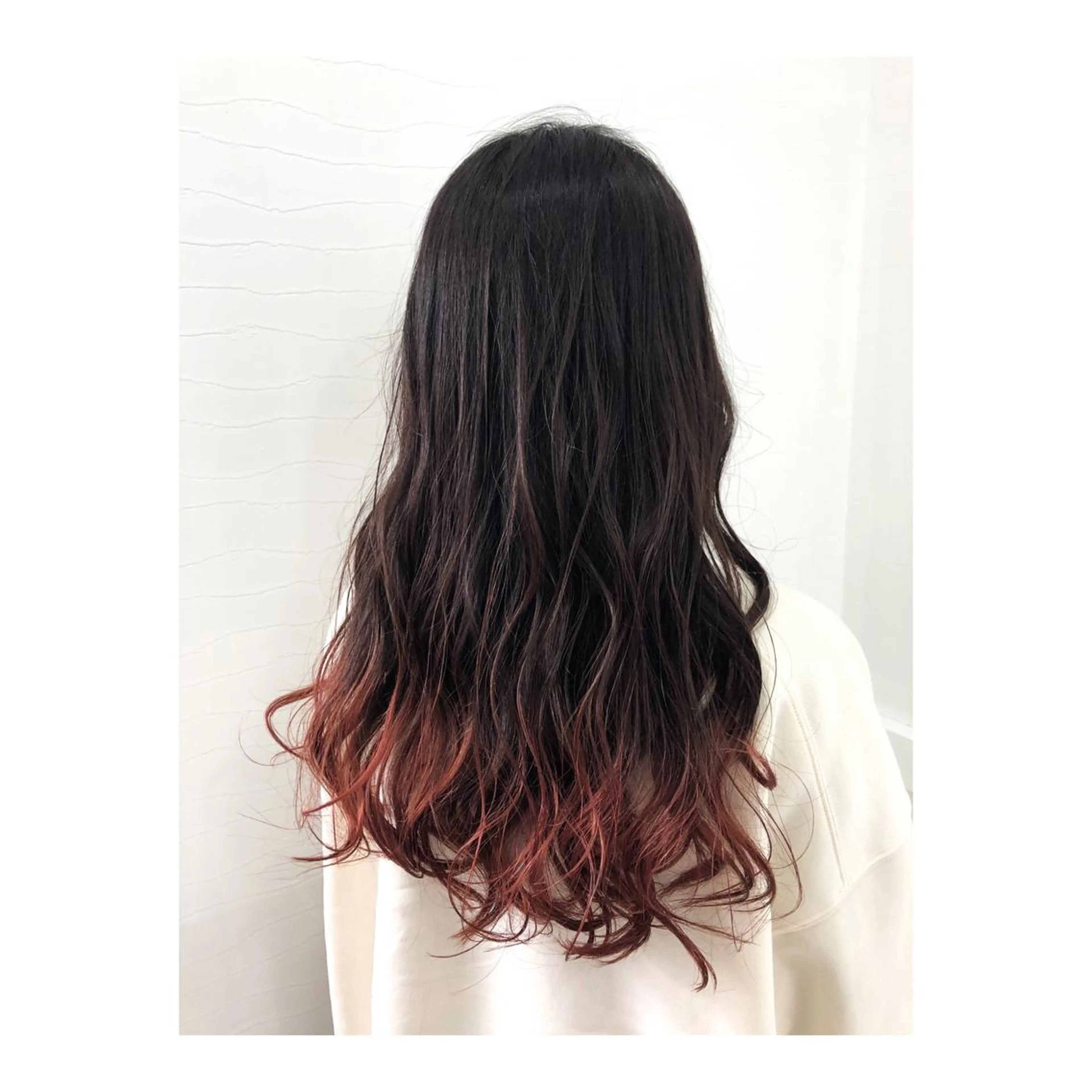 ロング カラー YUIMARL なつきのヘアスタイル