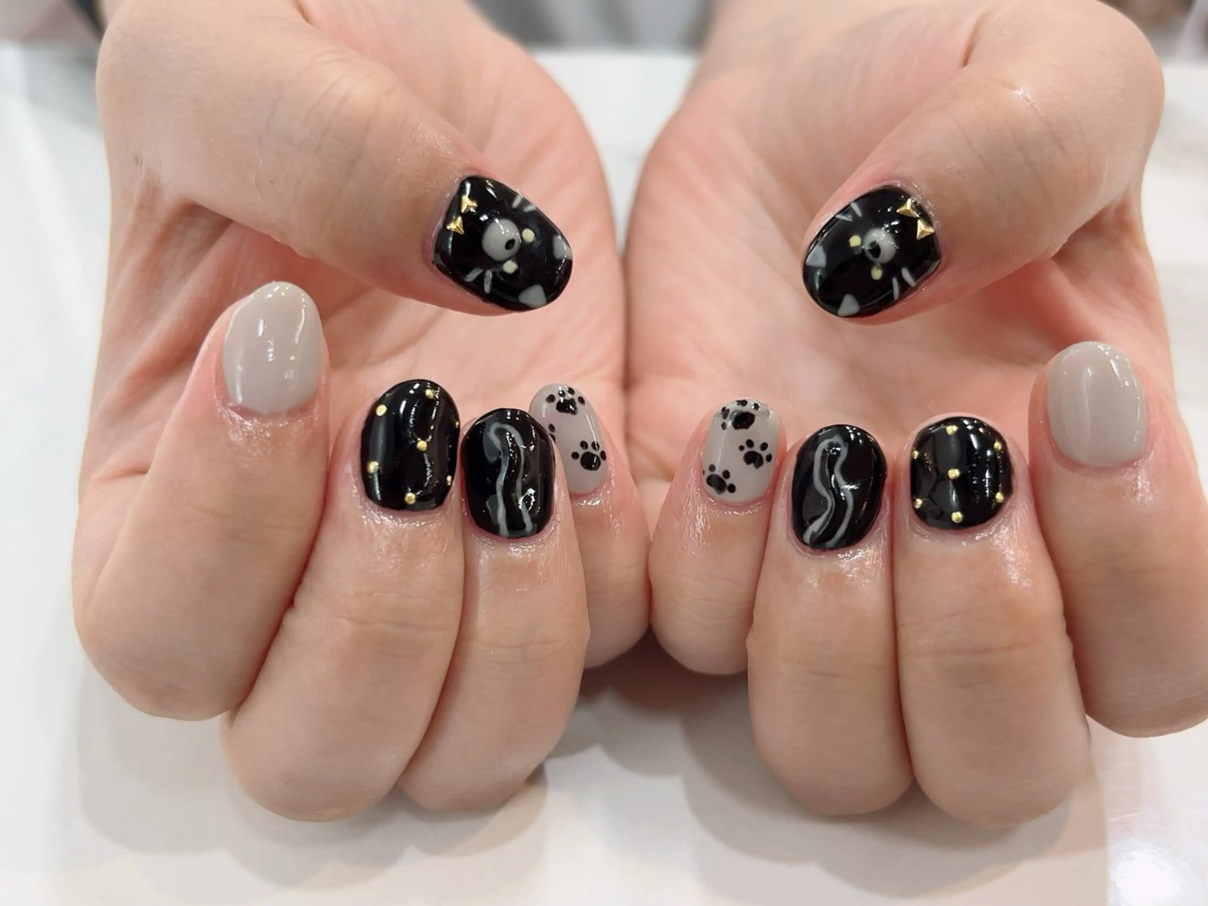 ネイル ハンドネイル LAZO所属・あおやぎ ゆきこのネイルデザイン