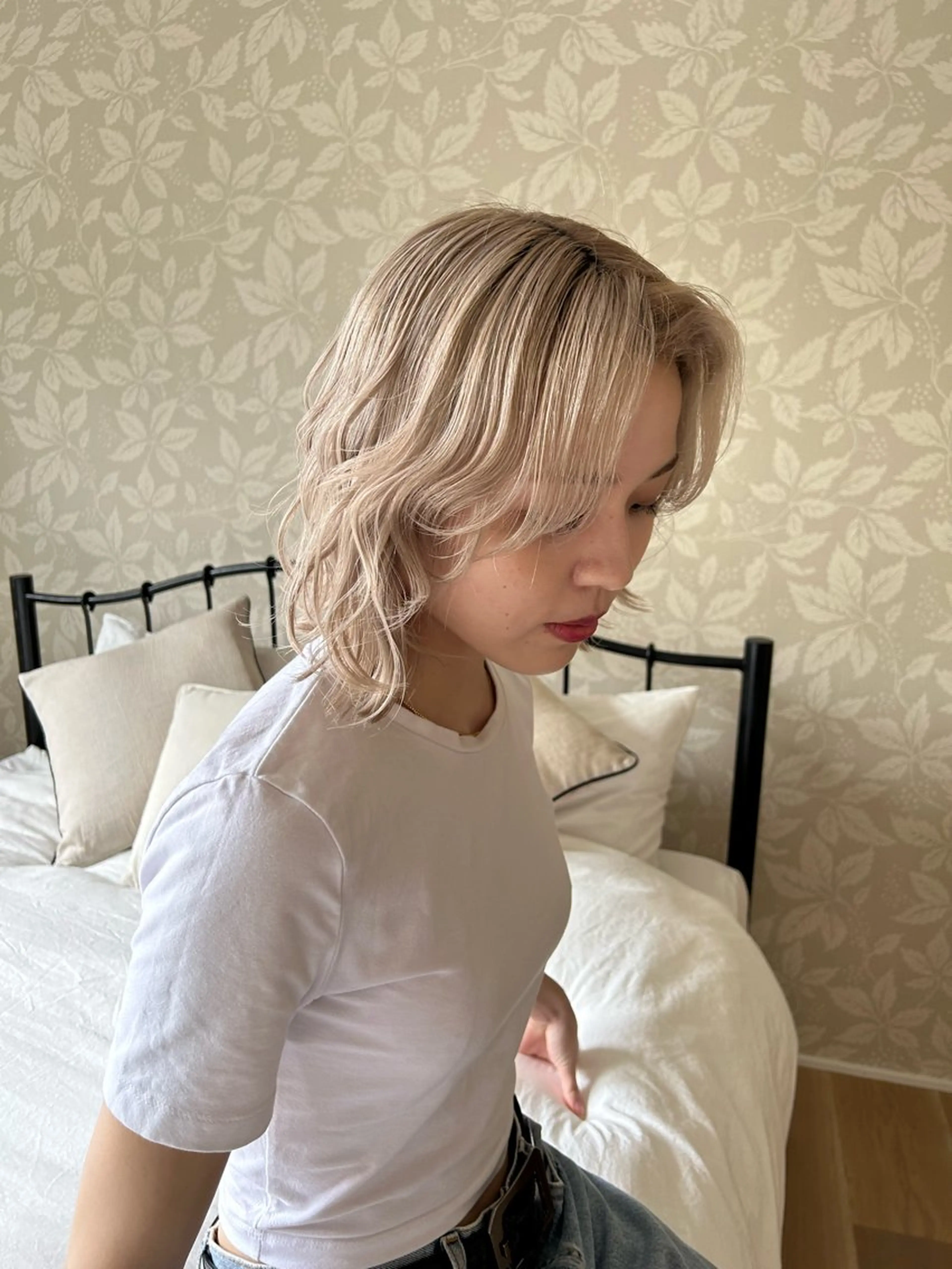 【✂️新規様限定✂️】カット+1ブリーチ+透明感カラー+トリートメントの写真