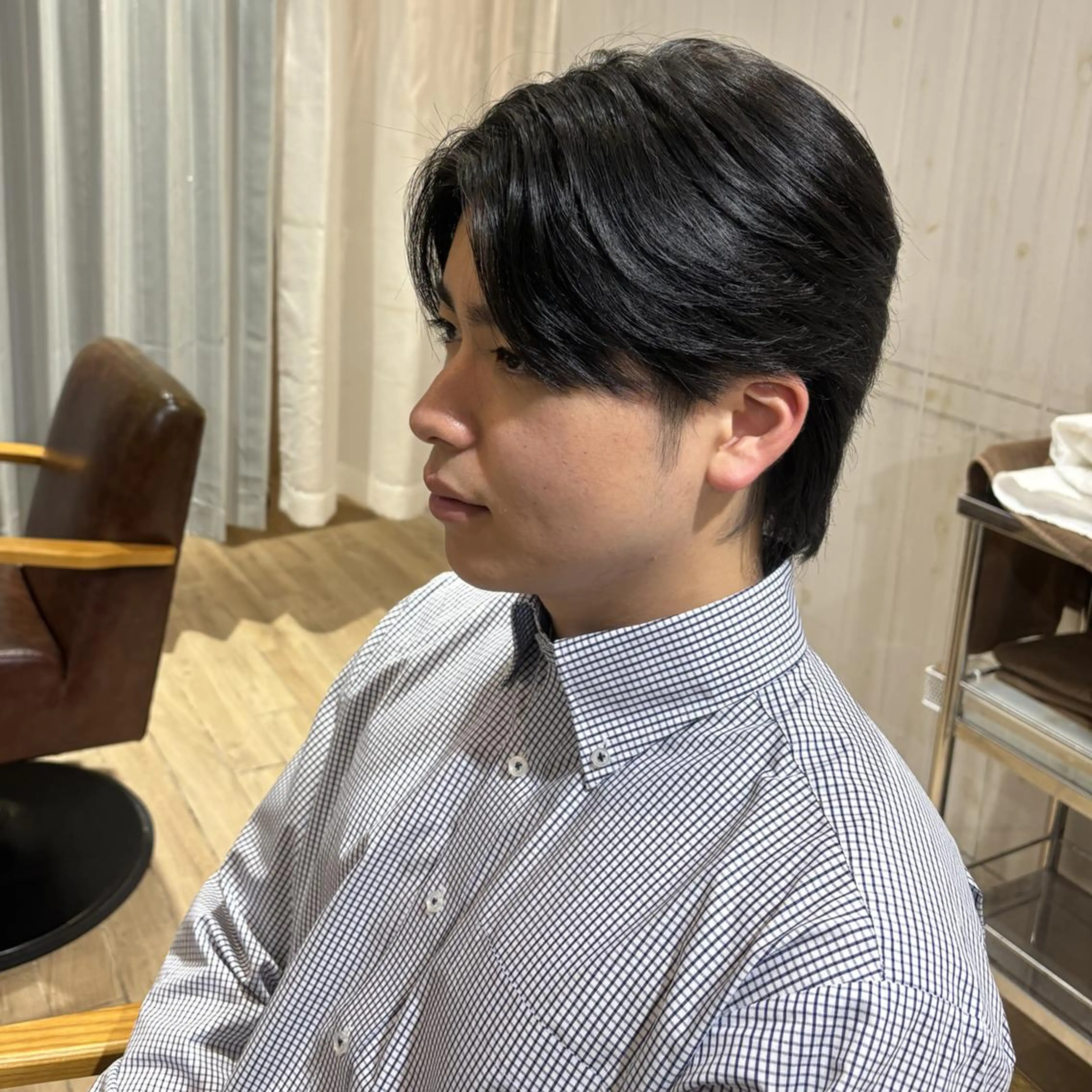 メンズ メンズカット/センタ ーパート /マミヤのヘアスタイル