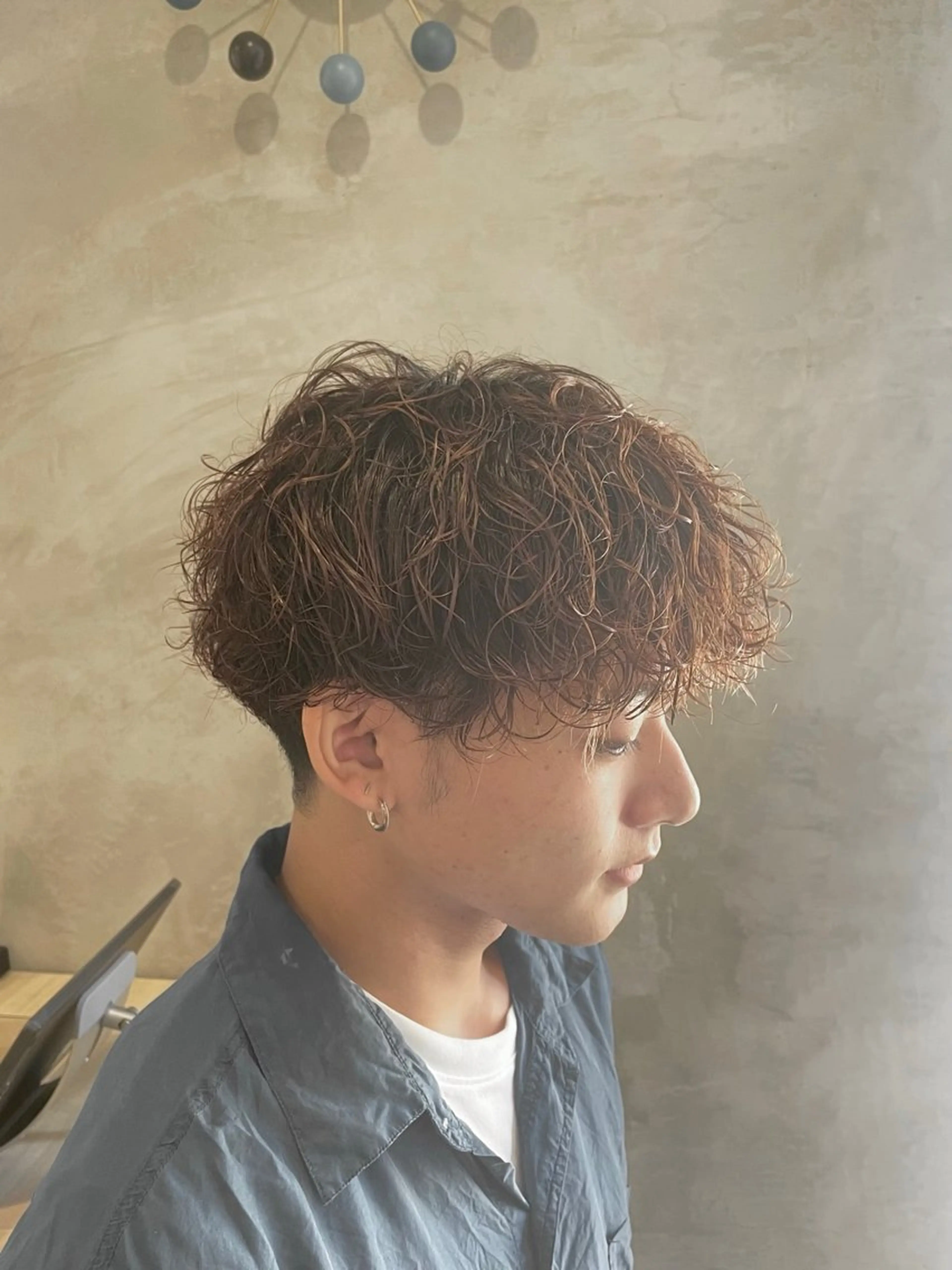 ショート 柏/メンズパーマ/ ナチュラル/颯寿のヘアスタイル