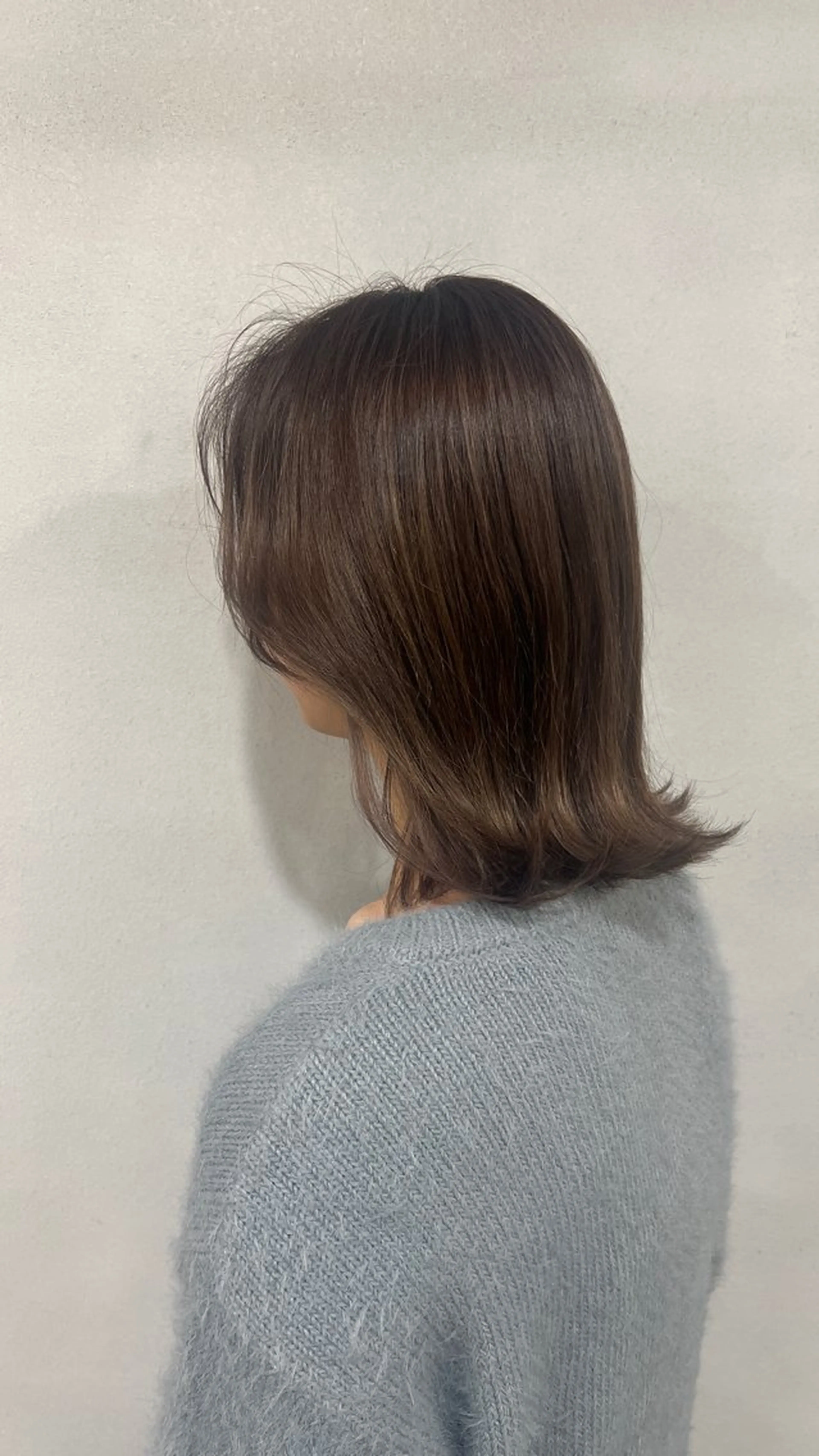 カラー 米山 すずののヘアスタイル