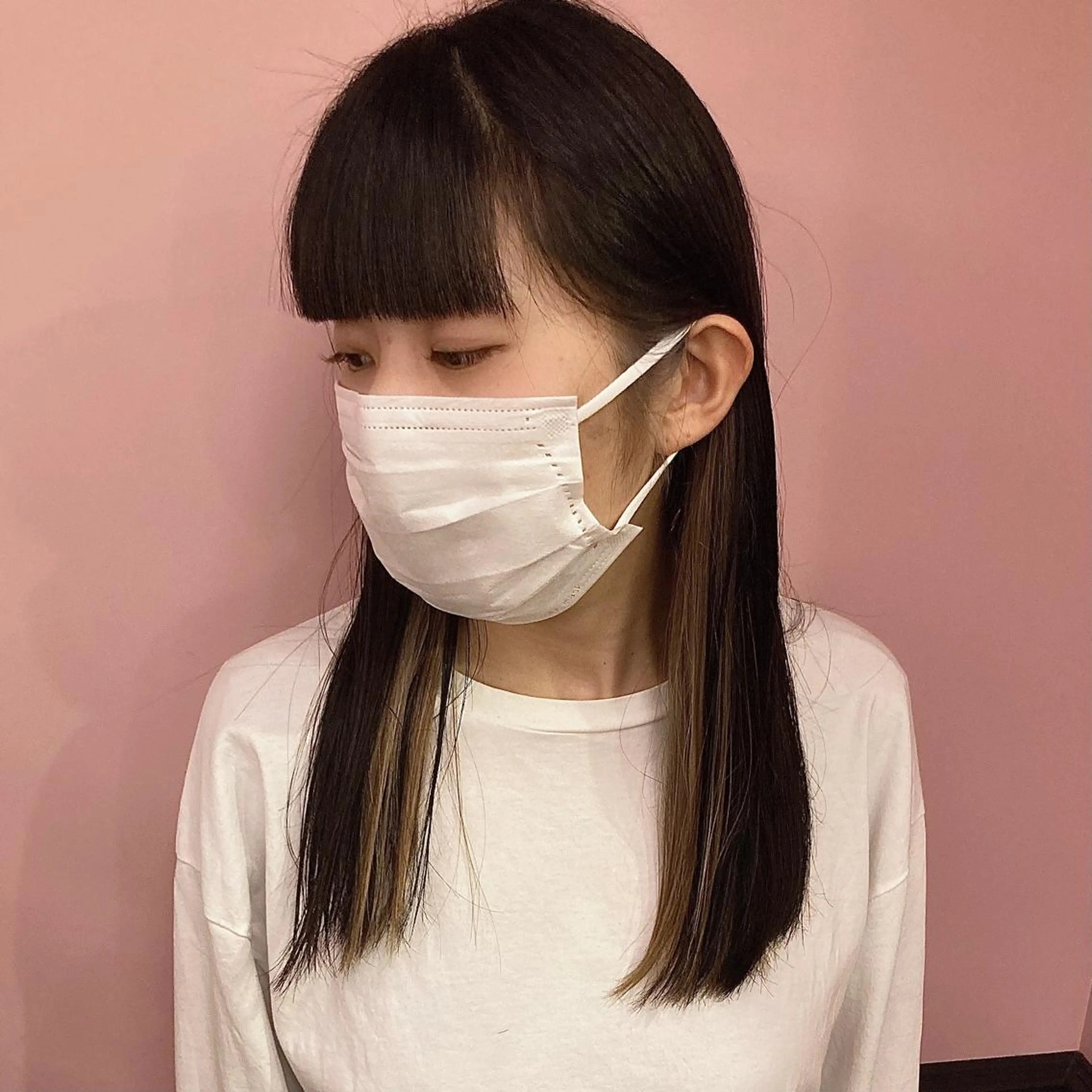 ロング カラー イエローカラー ヘアカラー トリートメント ✨髪質改善縮毛矯正✨ 宇田川修平のエステ・リラクイメージ