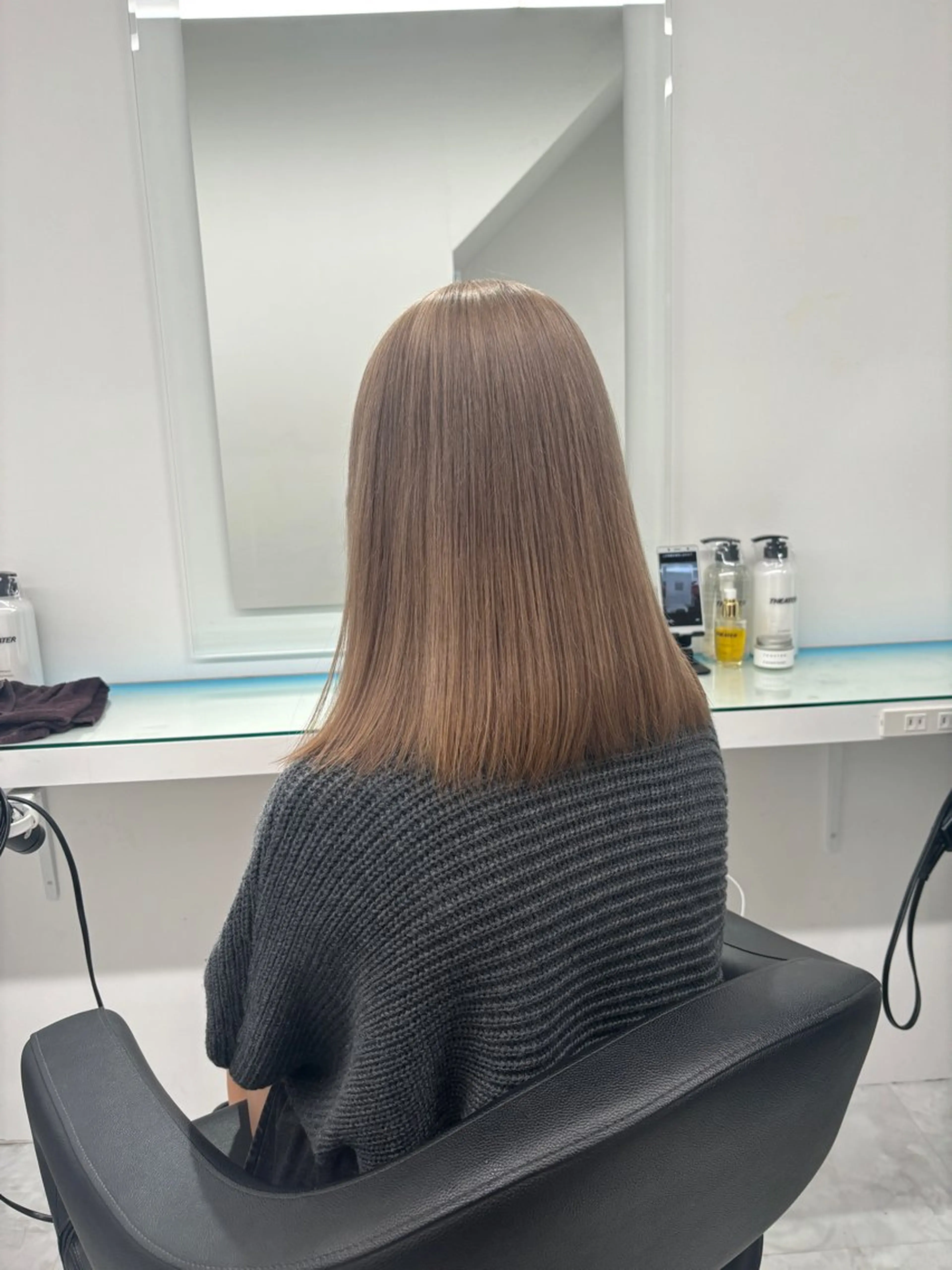 ロング カラー 💖ミルクティー💖 あかり💖のヘアスタイル