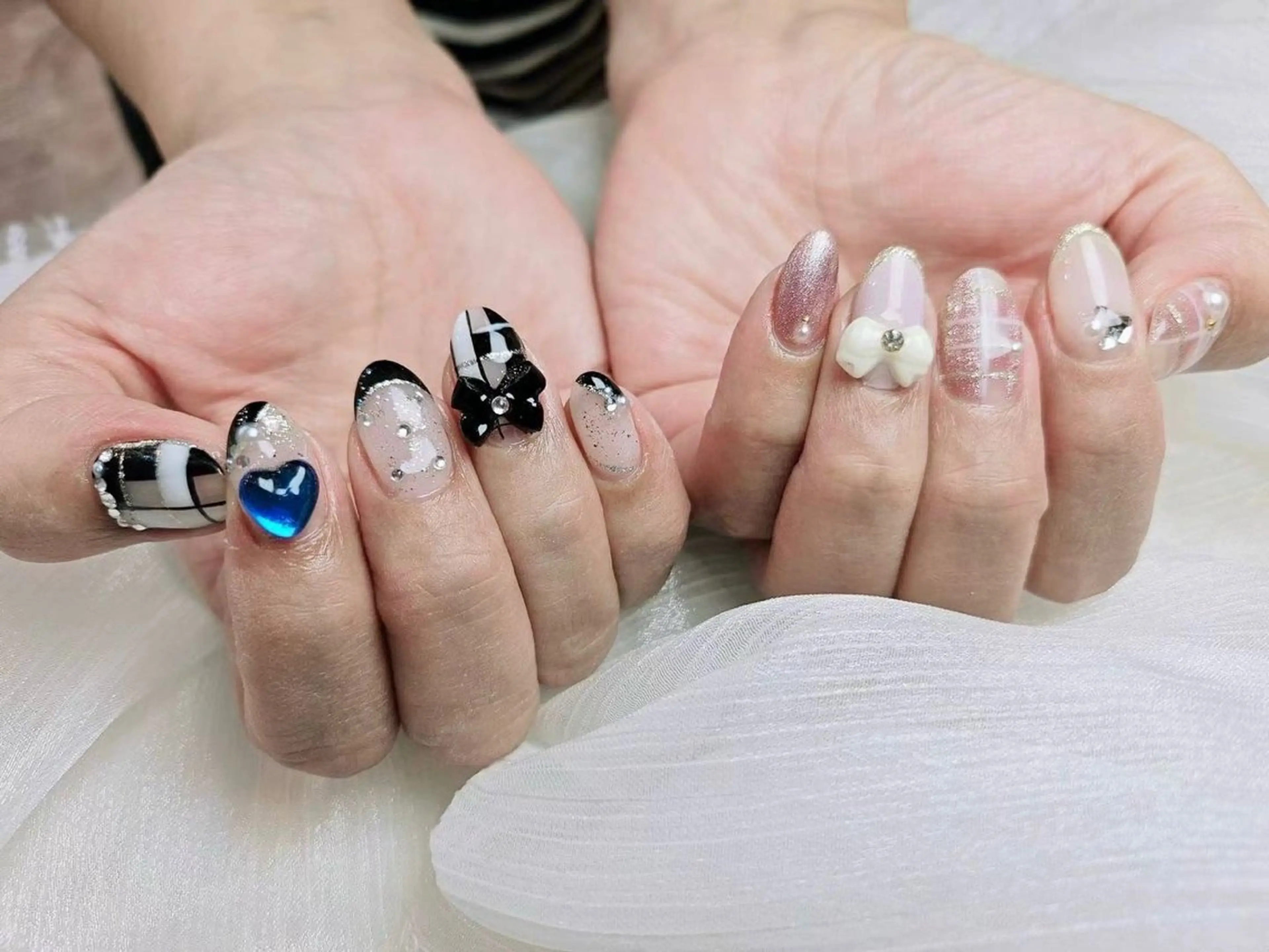 ネイル アートネイル フラワーネイル フットネイル ジェルネイル マグネットネイル Babarla Nailのネイルデザイン
